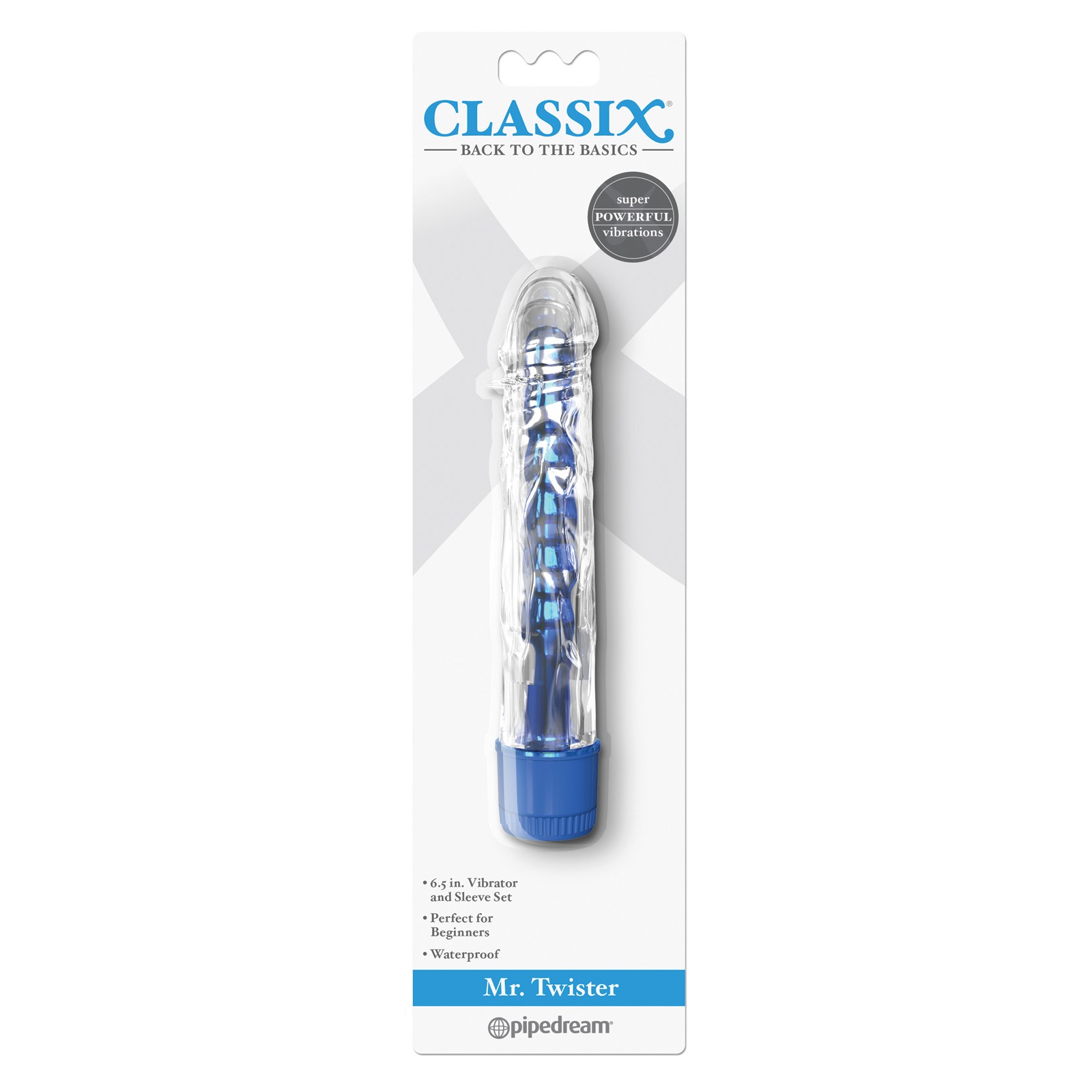 Vibrador Classix Mr. Twister con Manga Vibrador Classix Mr. Twister con Manga