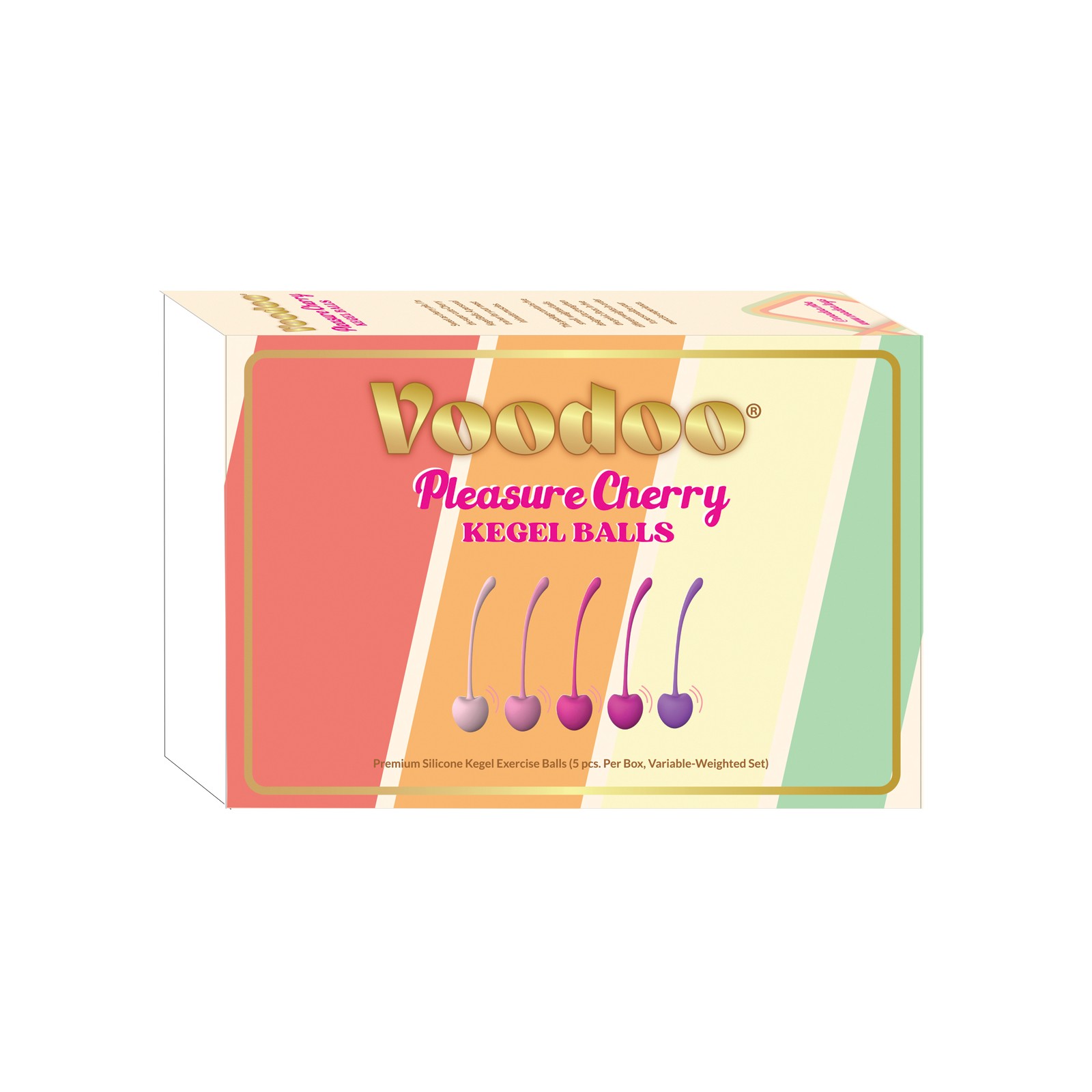 Pack de Pesas Voodoo Cherry Kegel Balls Variado 5 Pack de Pesas Voodoo Cherry Kegel Balls Variado 5