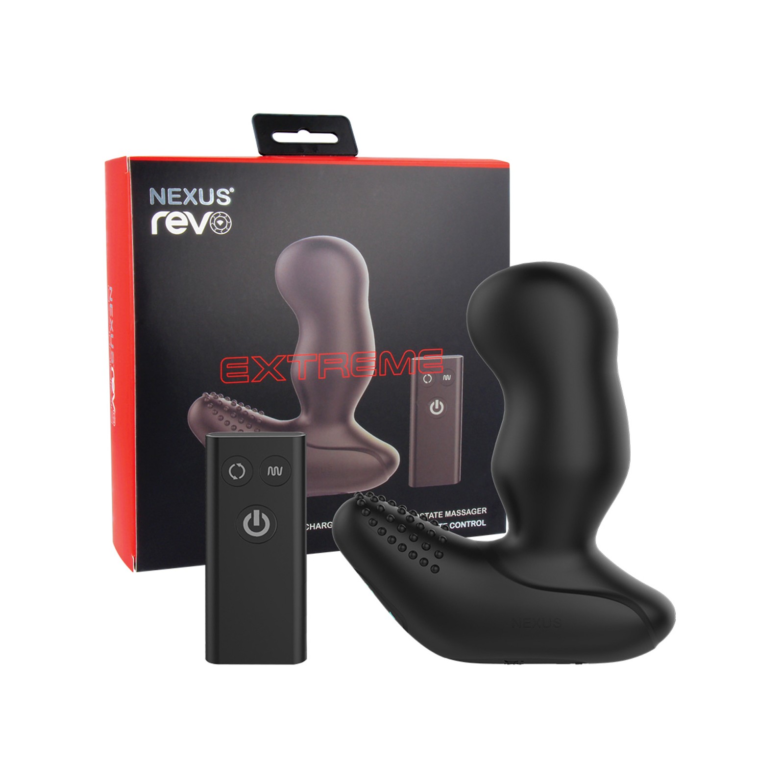 Nexus Revo Extreme Rotating Prostate Massager Black Nexus Revo Extreme Rotating Prostate Massager Black