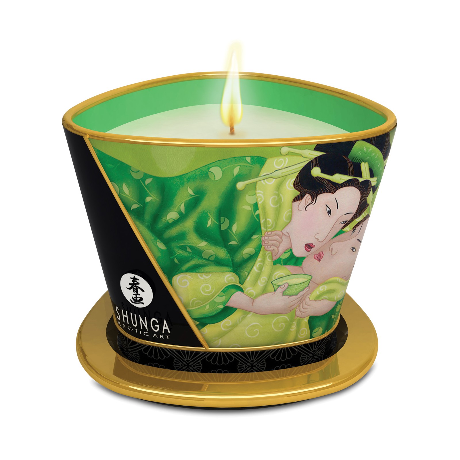 Shunga Zenitude Massage Candle 5.7 oz Exotic Green Tea Shunga Zenitude Massage Candle 5.7 oz Exotic Green Tea