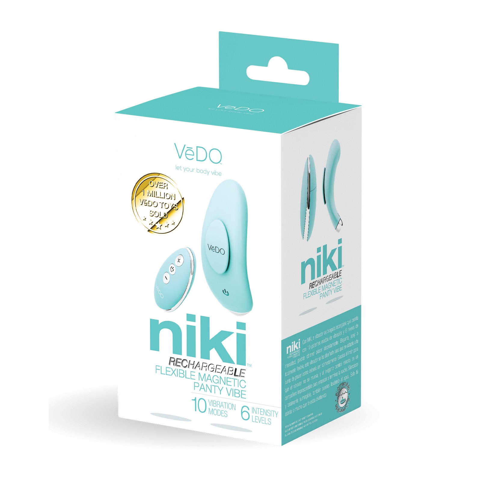 VeDO Niki Rechargeable Panty Vibe - Ultimate Discreet Pleasure VeDO Niki Rechargeable Panty Vibe - Ultimate Discreet Pleasure