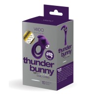 Anillo Doble Recargable VeDO Thunder Bunny - Púrpura Perfecto