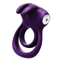 Anillo Doble Recargable VeDO Thunder Bunny - Púrpura Perfecto