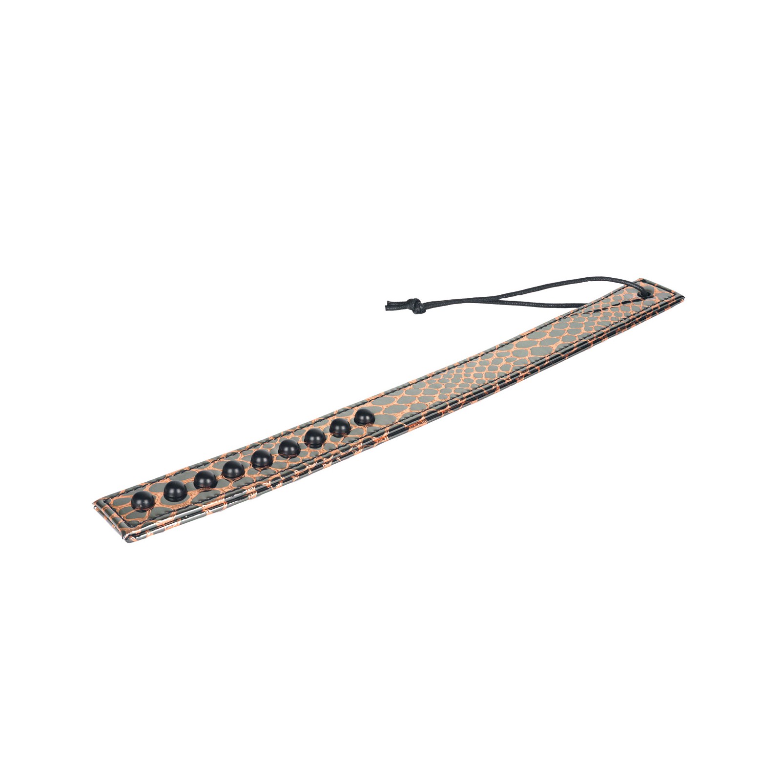 Spartacus Gold Faux Leather Paddle for BDSM Play Spartacus Gold Faux Leather Paddle for BDSM Play