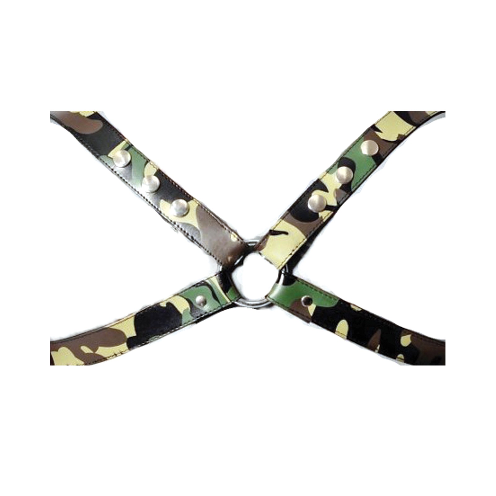 Sensual Sin Leather X Harness Camo - Stand Out Sensual Sin Leather X Harness Camo - Stand Out