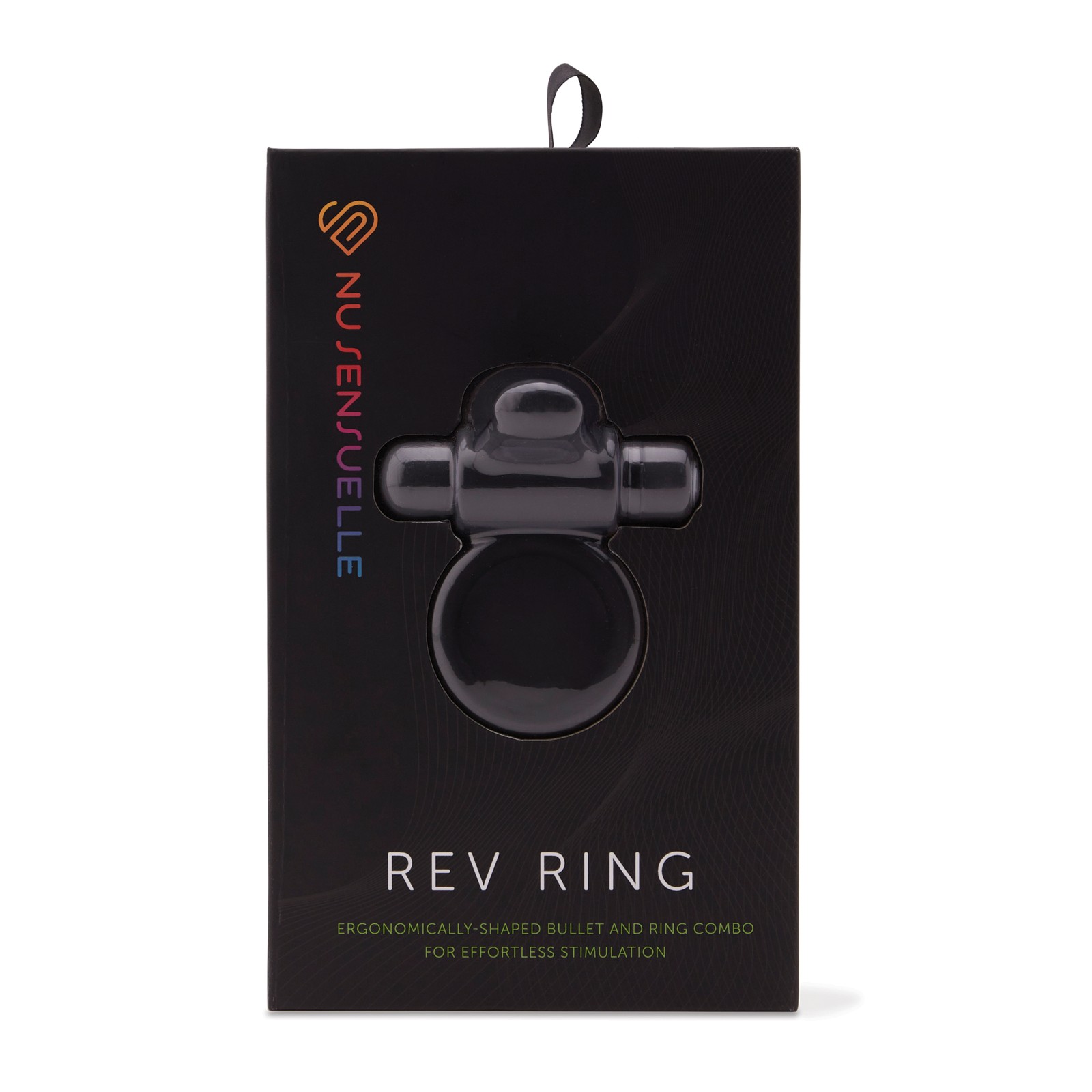 Anillo Bullet de Silicona Nu Sensuelle Rev 7 Funciones Negro Anillo Bullet de Silicona Nu Sensuelle Rev 7 Funciones Negro