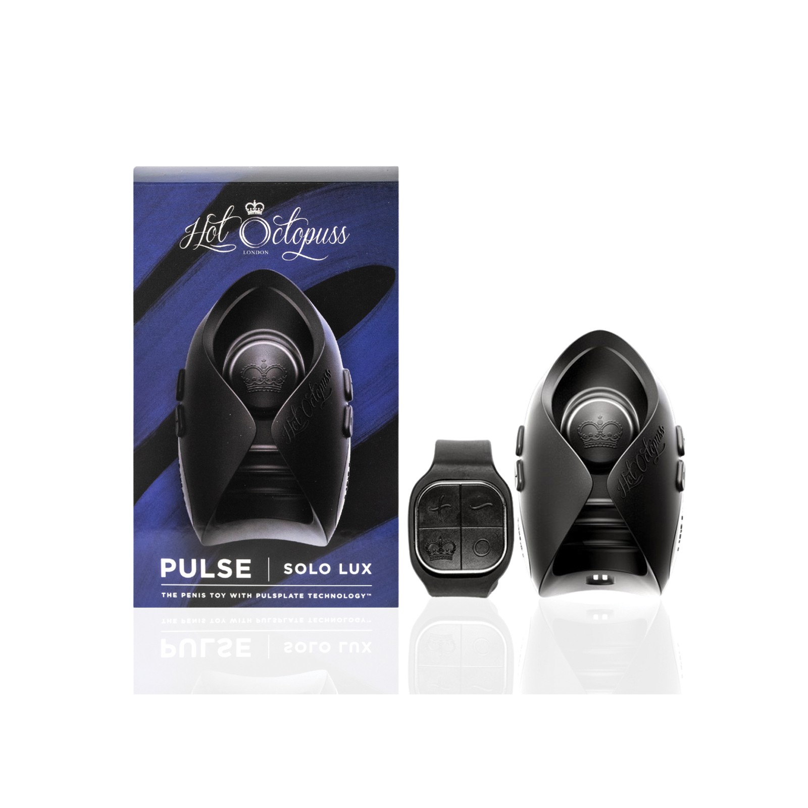 Hot Octopuss Pulse Solo Lux - Black Hot Octopuss Pulse Solo Lux - Black