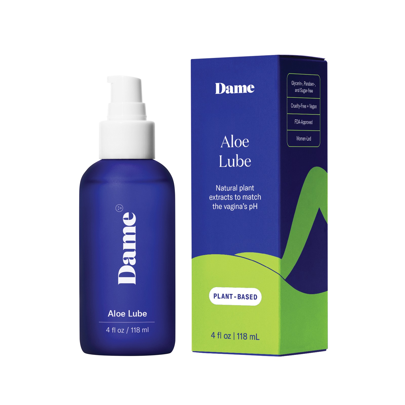 Dame Alu Lubricante Personal a Base de Agua - 4 oz Dame Alu Lubricante Personal a Base de Agua - 4 oz