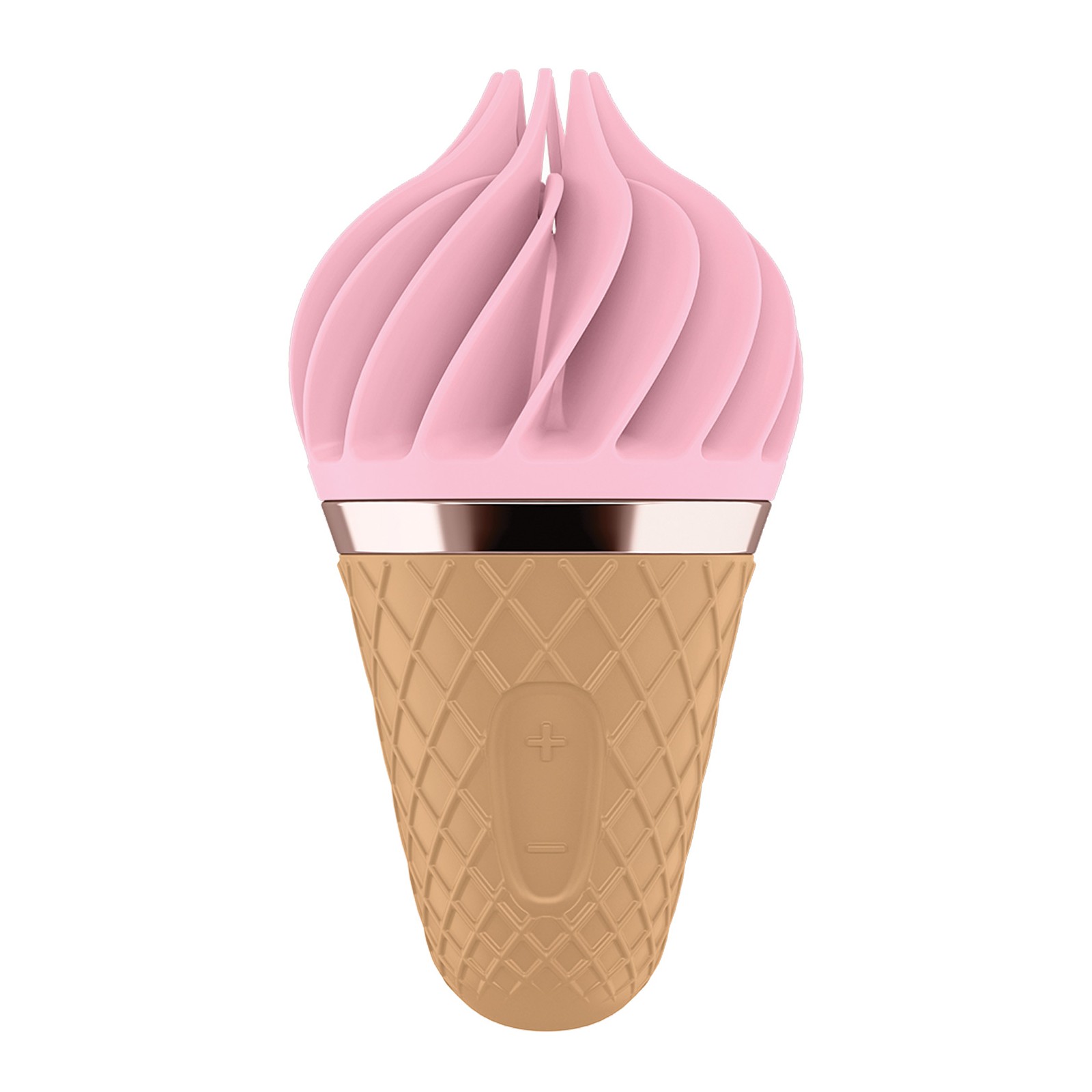 Satisfyer Sweet Treat Estimulador Clitoriano Rosa Marrón Satisfyer Sweet Treat Estimulador Clitoriano Rosa Marrón