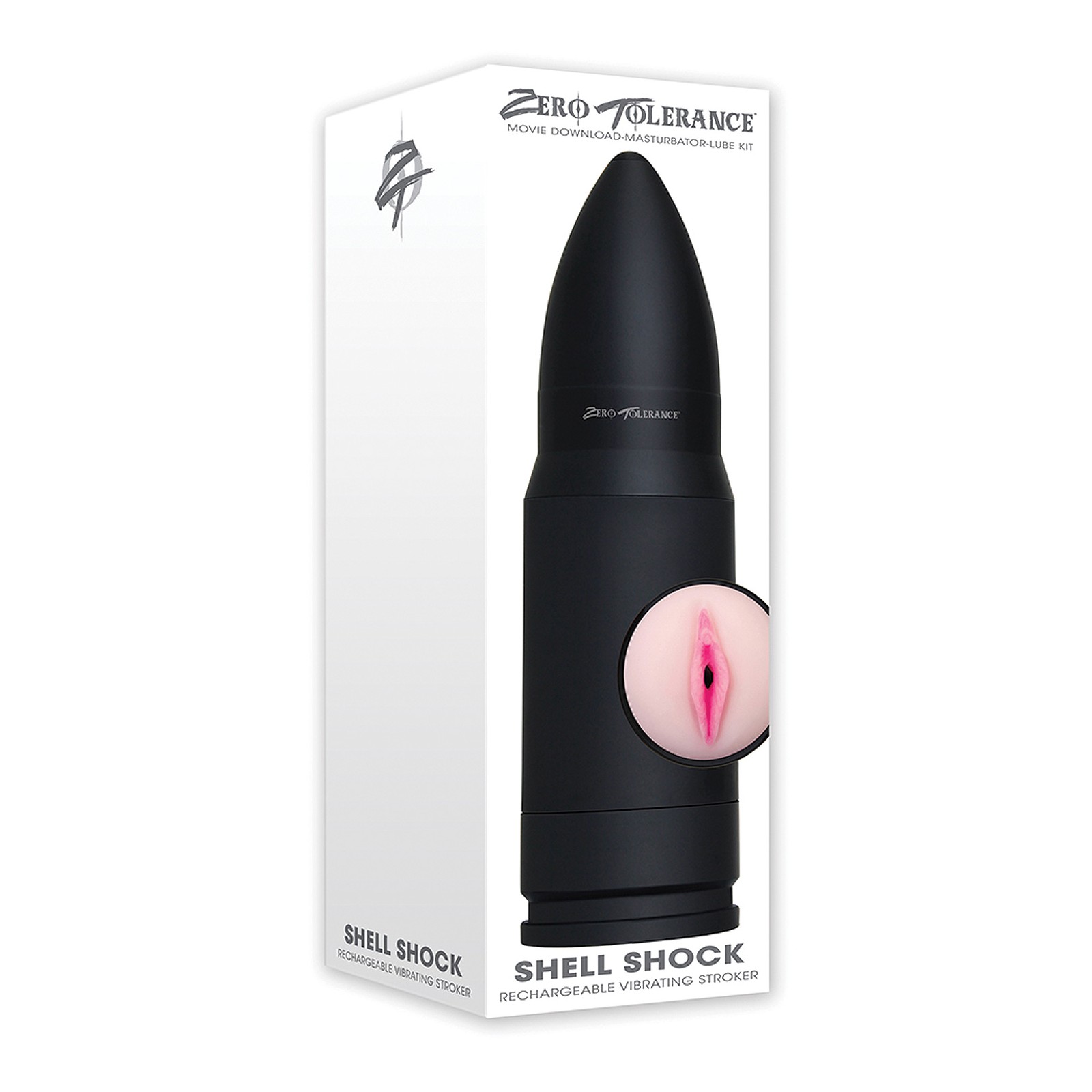 Zero Tolerance Shell Shock Vibrating Stroker Zero Tolerance Shell Shock Vibrating Stroker