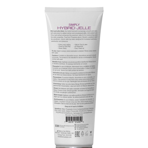 Lubricante Híbrido Simply Wicked - 4 oz