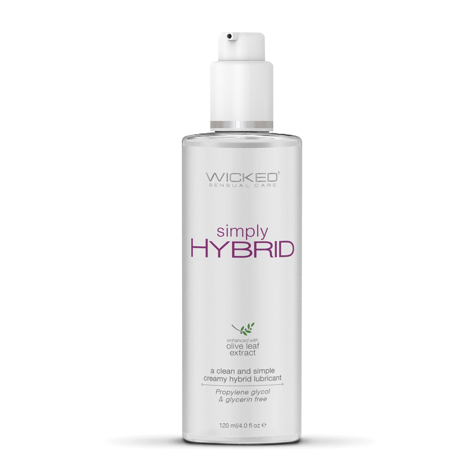 Lubricante Híbrido Simply de Wicked Sensual Care - 4 oz Lubricante Híbrido Simply de Wicked Sensual Care - 4 oz