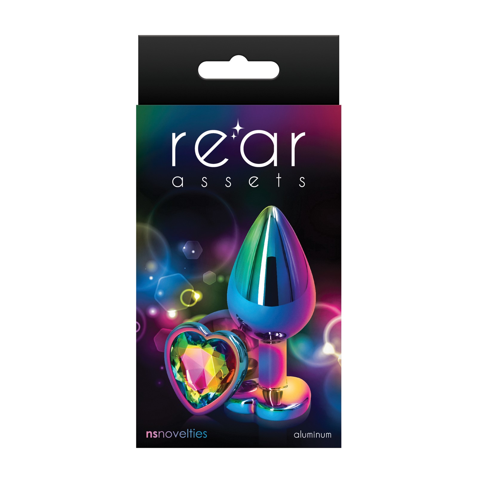 Juguete Anal Multicolor Heart - Medium Juguete Anal Multicolor Heart - Medium