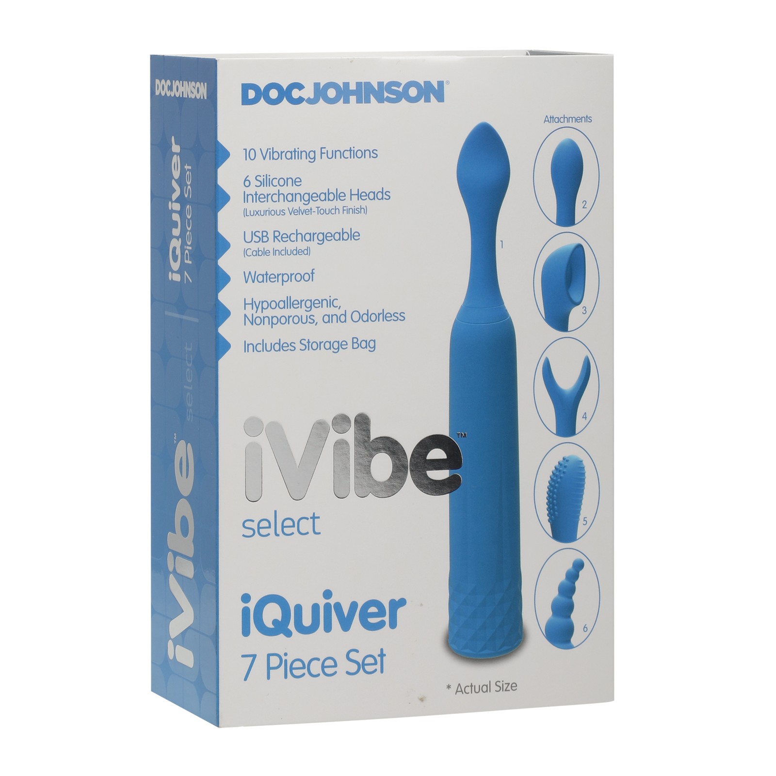 iVibe Select iQuiver Vibrator Set - Periwinkle iVibe Select iQuiver Vibrator Set - Periwinkle