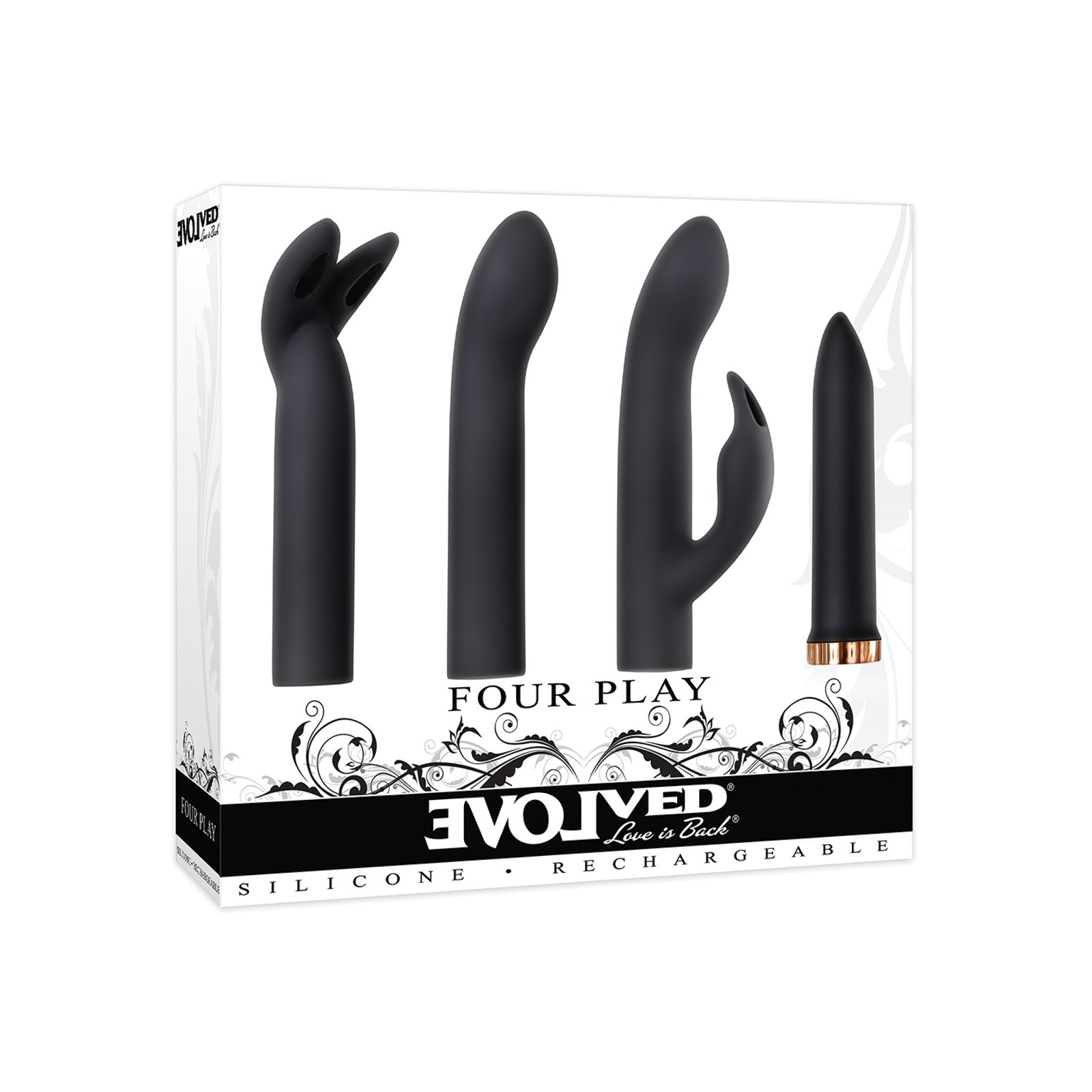Evolved Four Play Kit - Black/Rose Gold Evolved Four Play Kit - Black/Rose Gold