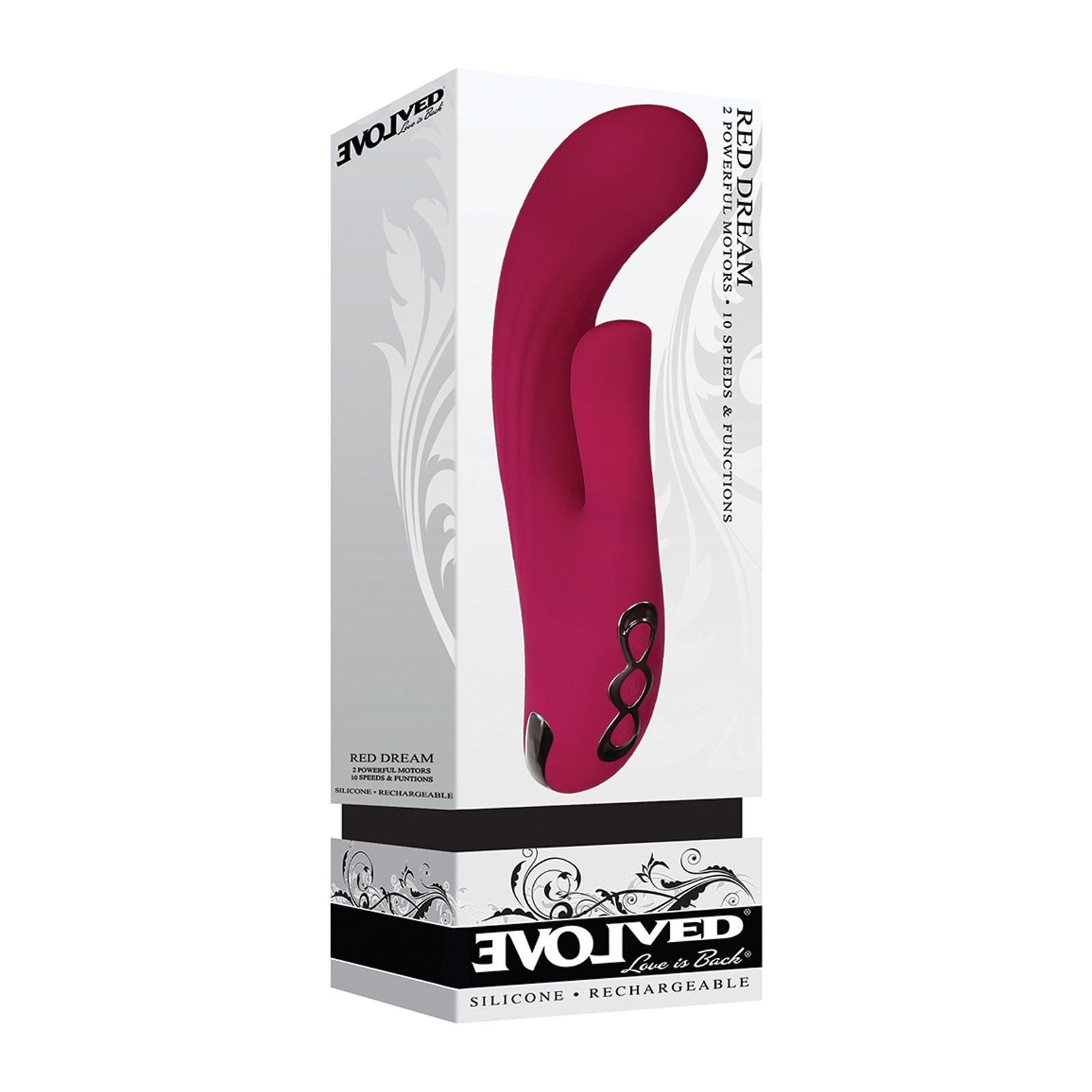 Evolved Red Dream Vibrador Doble Estímulo - El Placer te Espera Evolved Red Dream Vibrador Doble Estímulo - El Placer te Espera