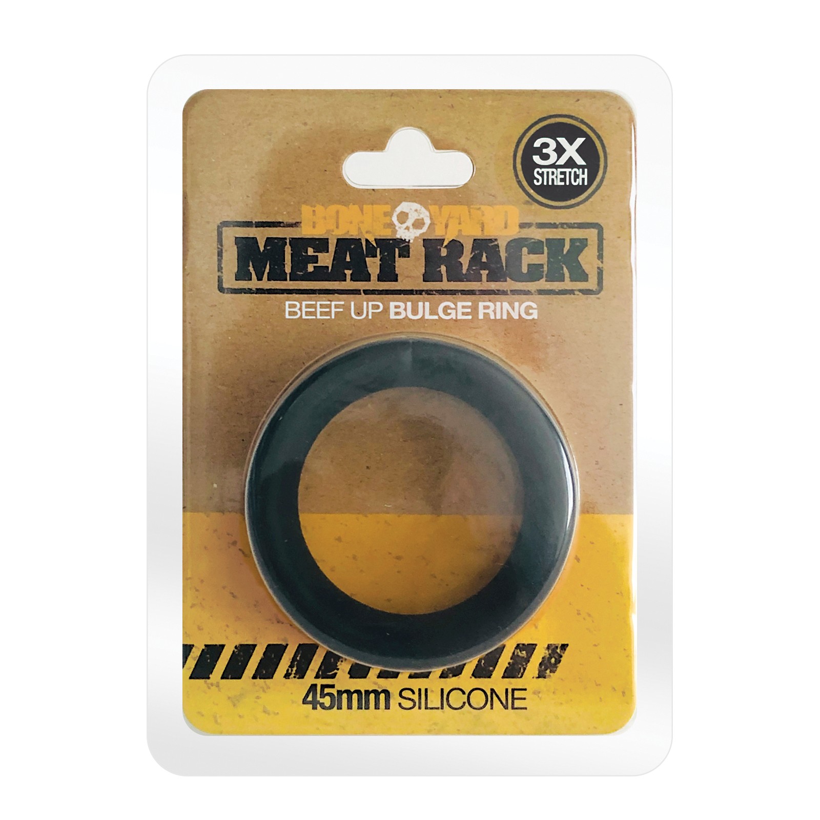 Boneyard Meat Rack Cock Ring - Negro Boneyard Meat Rack Cock Ring - Negro