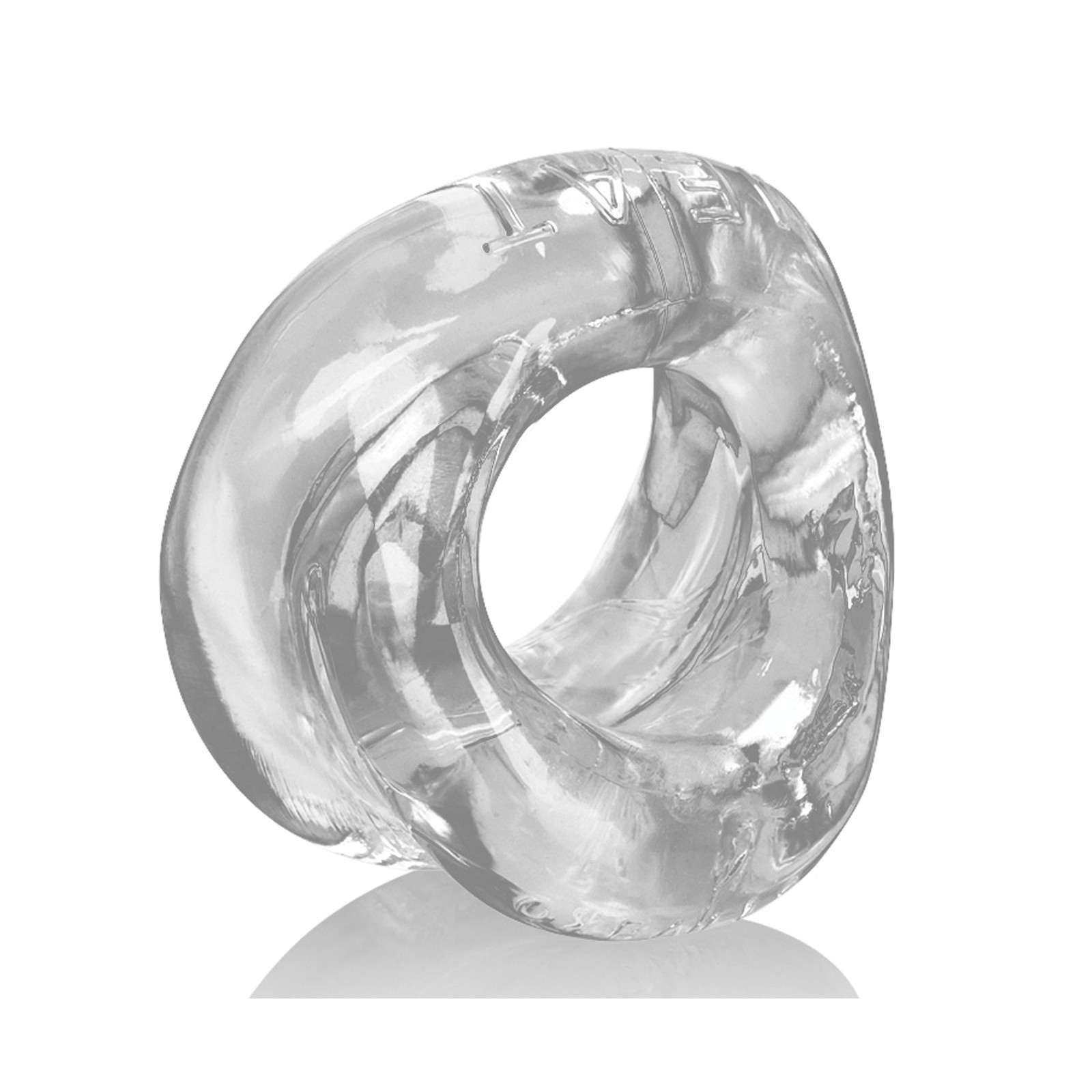 Anillo de Pene Padded Meat de Oxballs - Transparente Anillo de Pene Padded Meat de Oxballs - Transparente