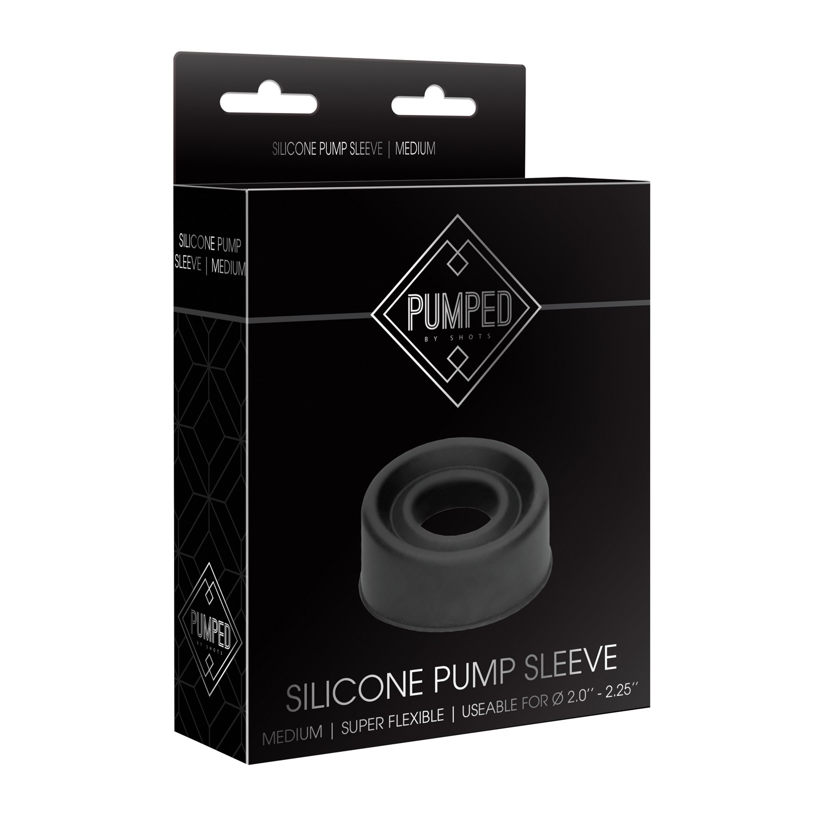 Shots Pumped Sleeve Medium in Black Shots Pumped Sleeve Medium in Black