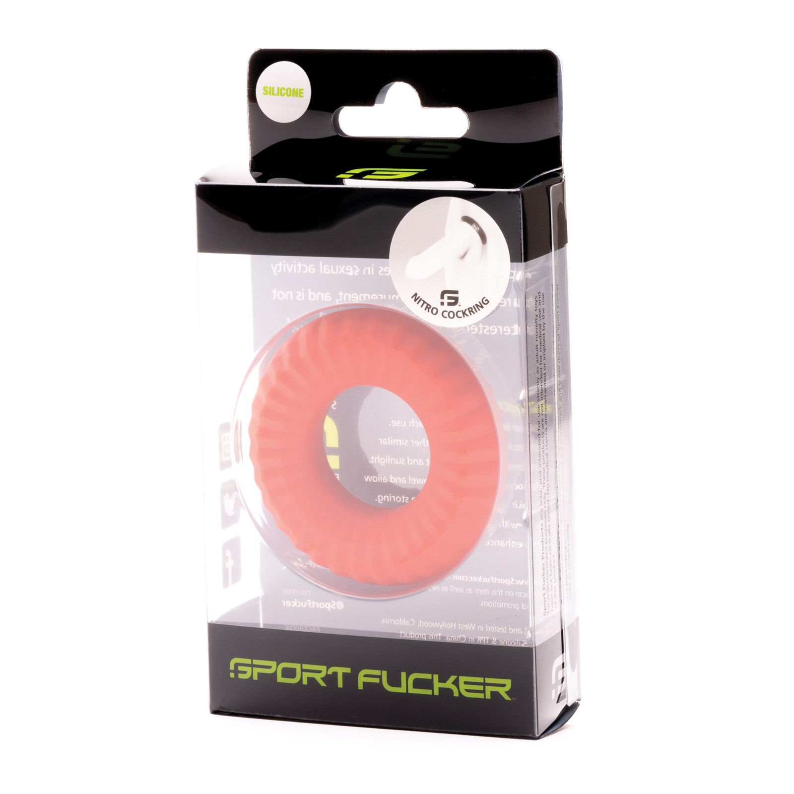 Sport Fucker Nitro Ring Rojo para Mejorar Erecciones Sport Fucker Nitro Ring Rojo para Mejorar Erecciones