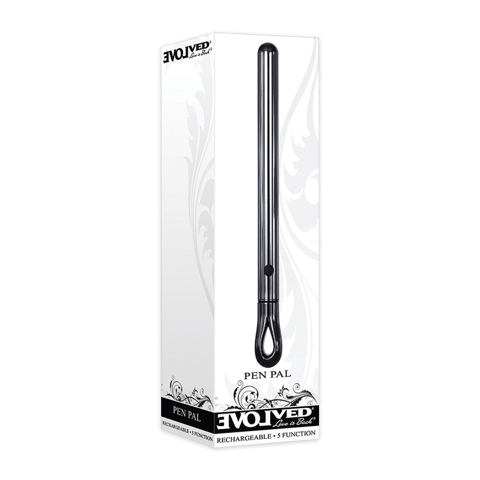 Evolved Pen Pal Discreet Vibrator - Black Evolved Pen Pal Discreet Vibrator - Black