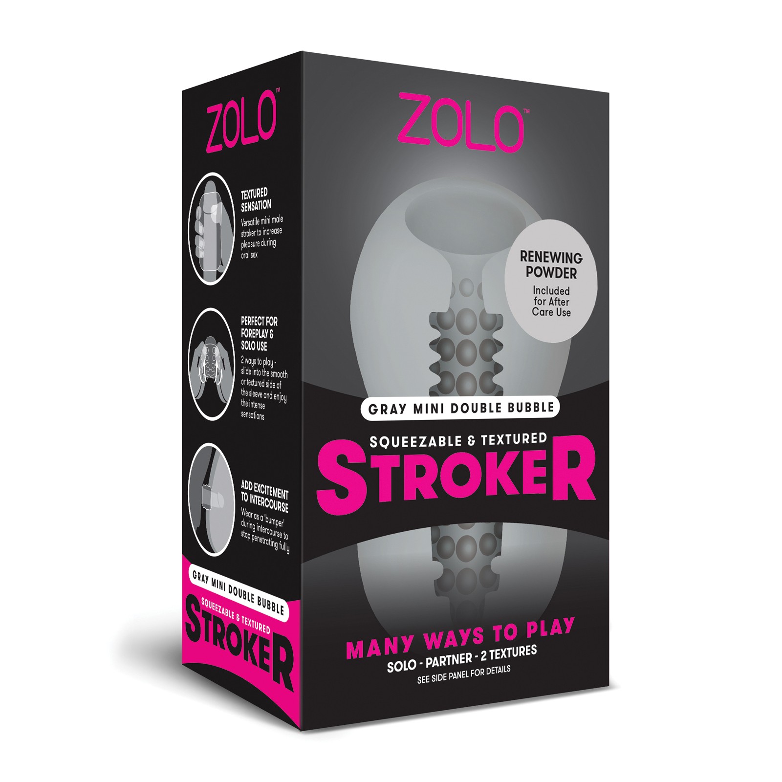 ZOLO Mini Double Bubble Stroker Gris ZOLO Mini Double Bubble Stroker Gris