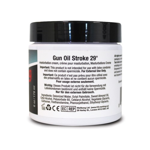 Stroke 29 Masturbation Cream - 6.7 oz Jar