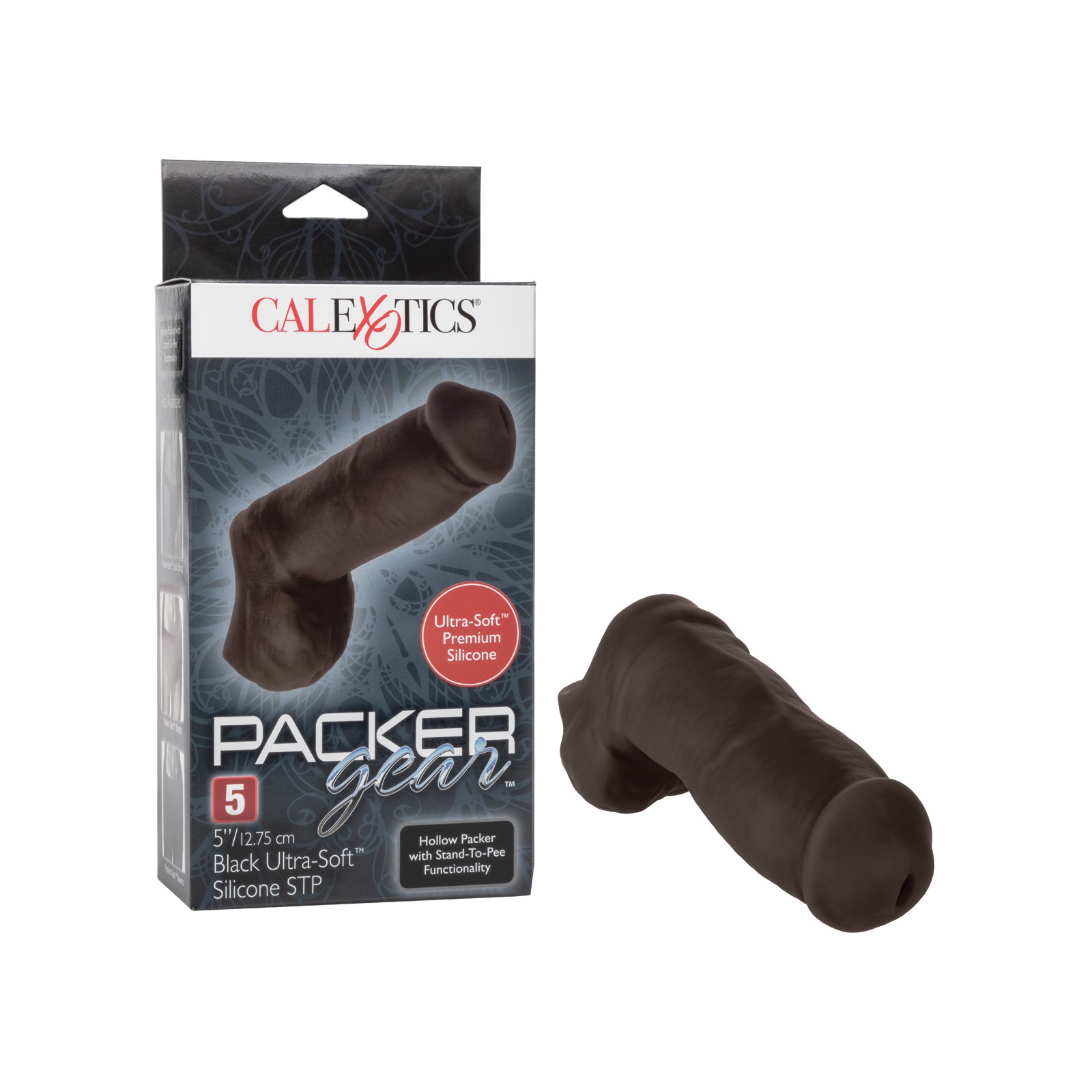 Packer Gear 5 Inch Silicone STP Black Packer Gear 5 Inch Silicone STP Black
