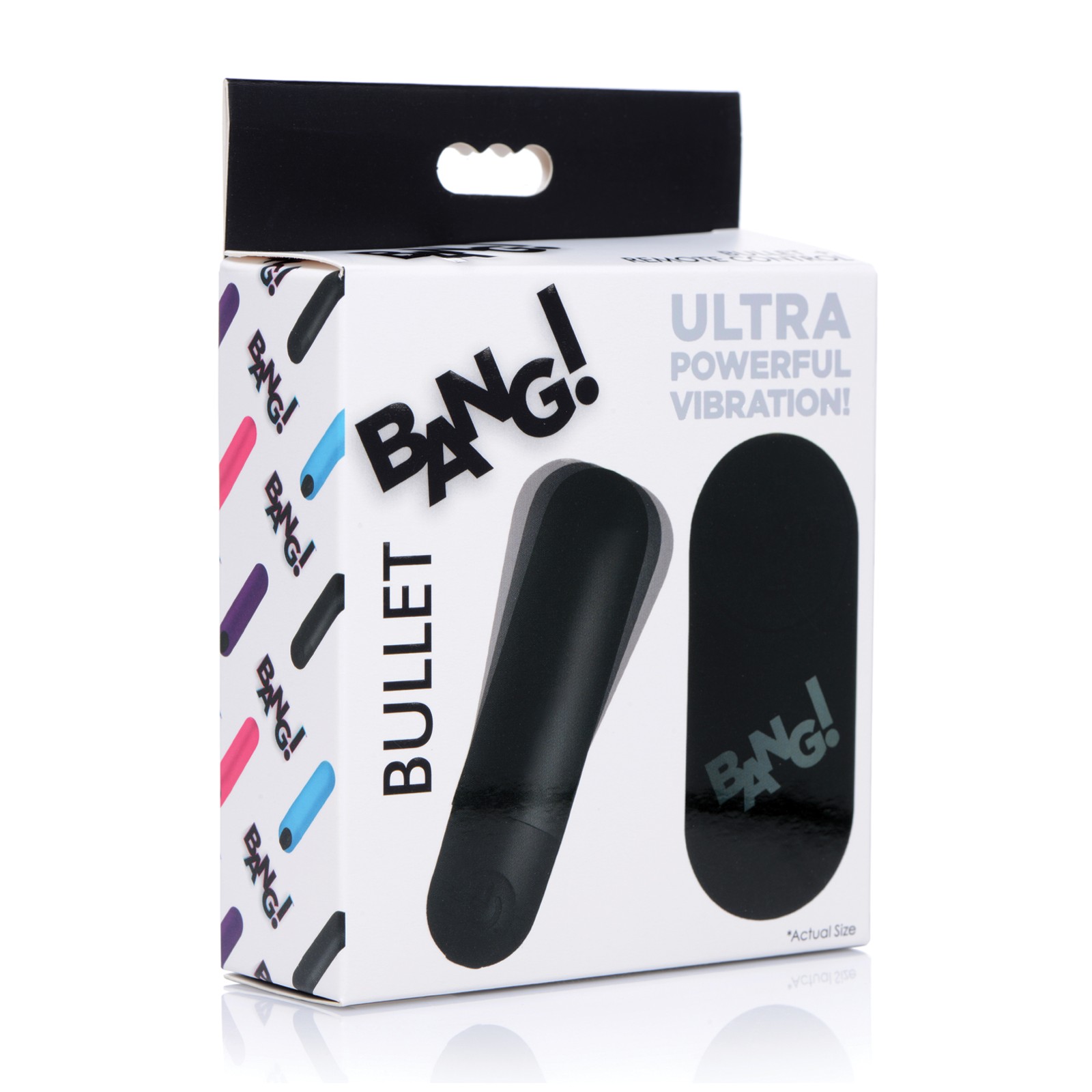 Bang! Vibrating Bullet with Remote Control - Black Bang! Vibrating Bullet with Remote Control - Black
