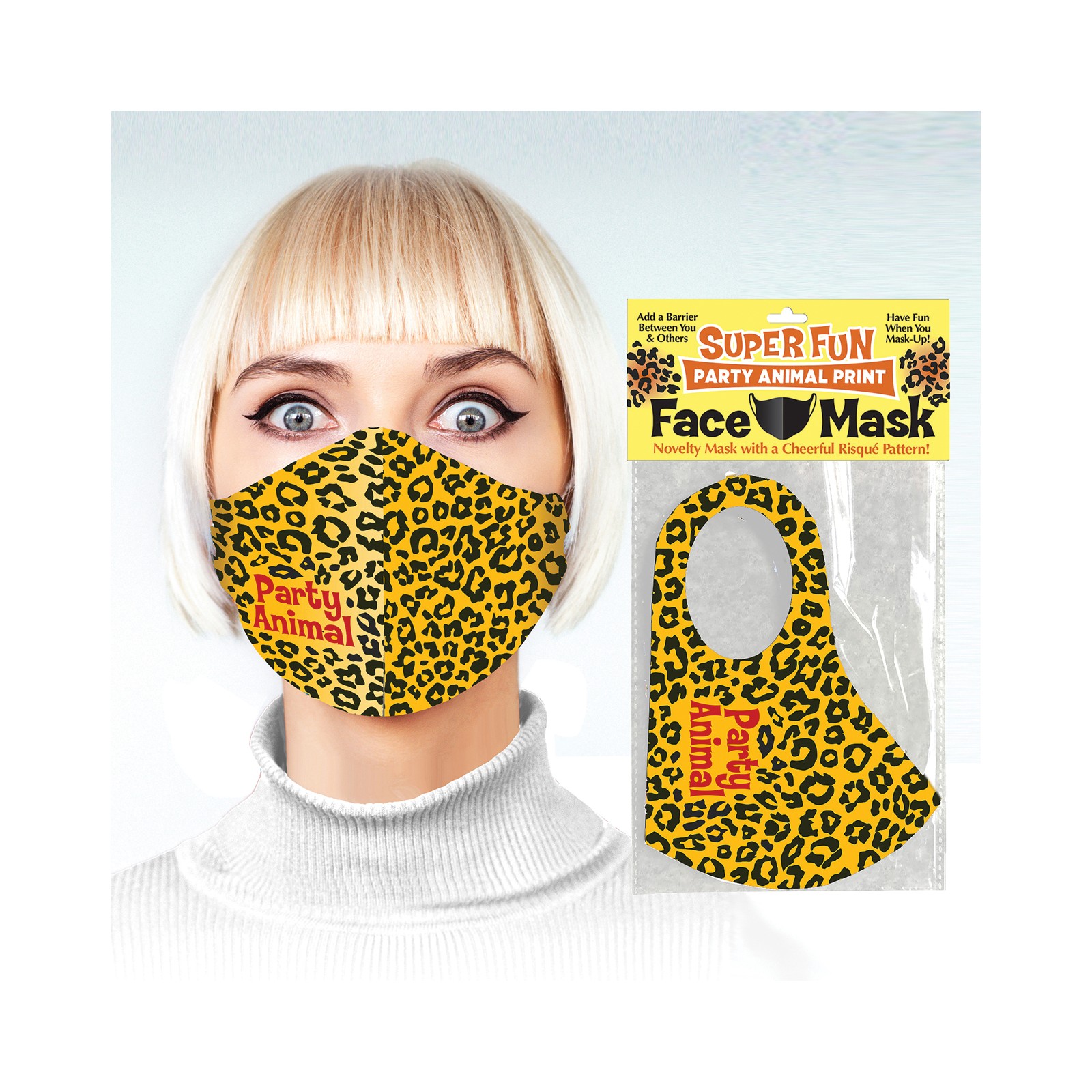 Super Fun Animal Print Party Mask Super Fun Animal Print Party Mask