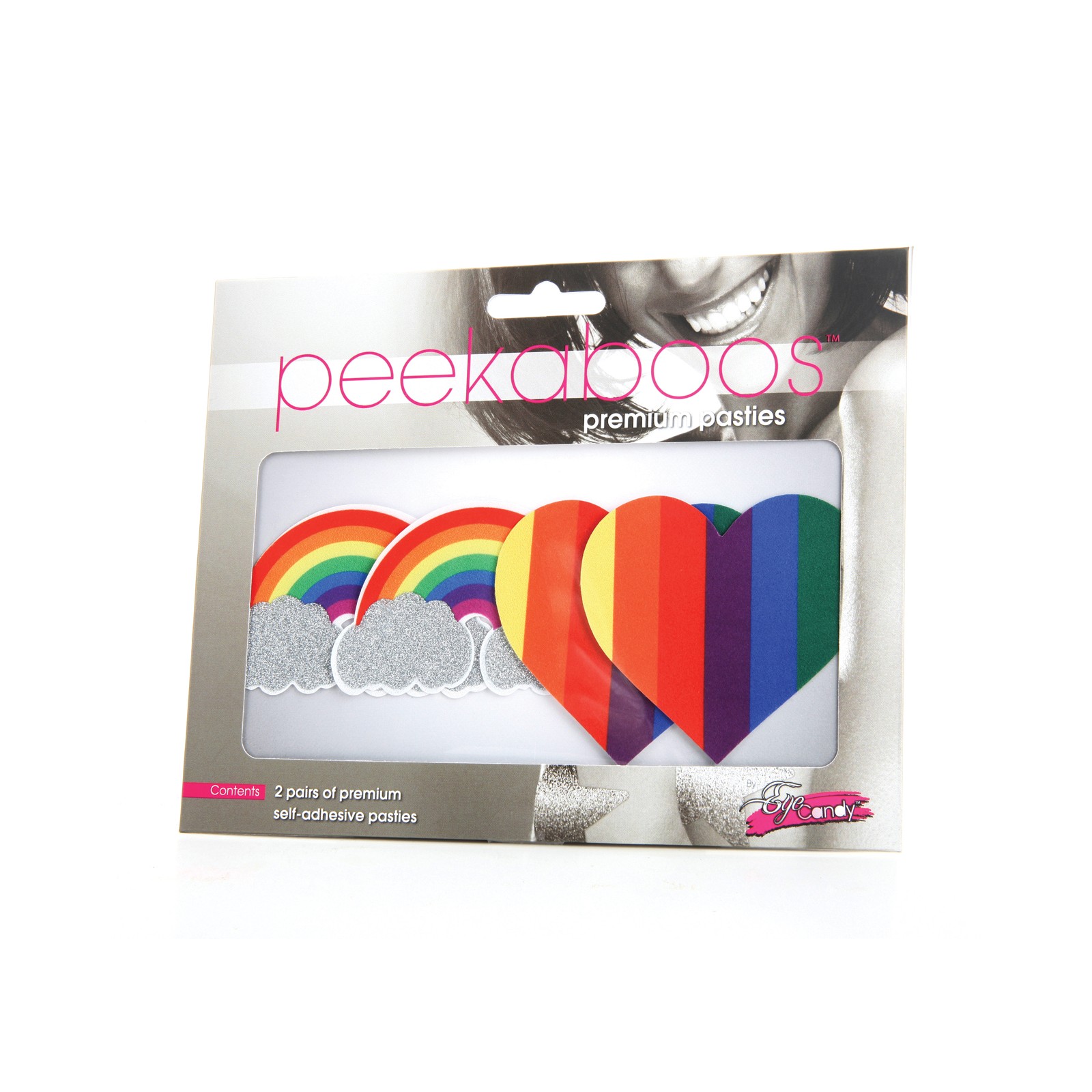Peekaboos Pride Glitter Pasties - Pack of 2 Peekaboos Pride Glitter Pasties - Pack of 2