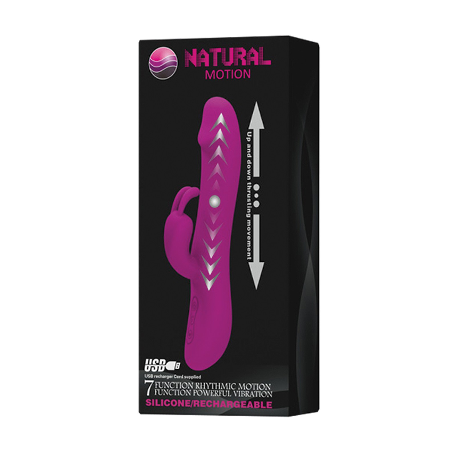 Pretty Love Thrusting Rabbit 7 Functions Fuchsia Pretty Love Thrusting Rabbit 7 Functions Fuchsia