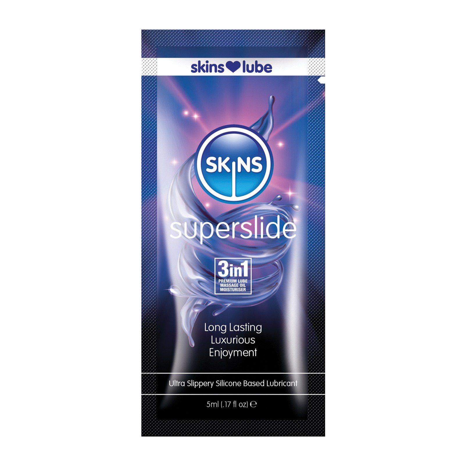 Skins Super Slide 5ml - El Mejor Lubricante a Base de Silicona Skins Super Slide 5ml - El Mejor Lubricante a Base de Silicona