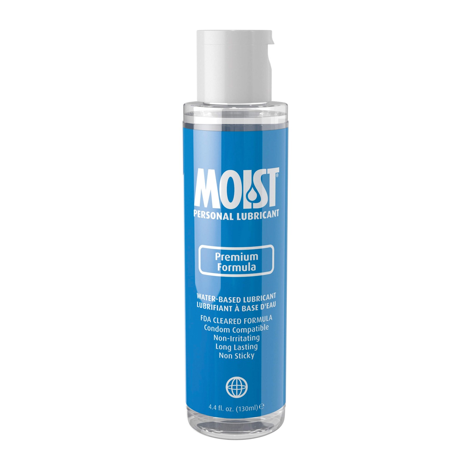 Moist Premium Water-Based Lubricant 4.4oz Moist Premium Water-Based Lubricant 4.4oz