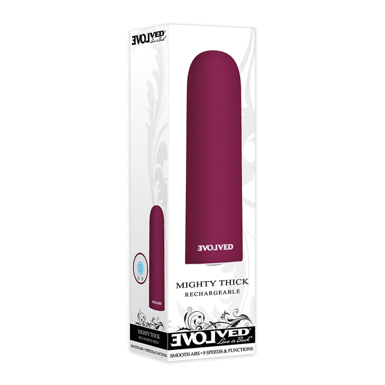 Evolved Mighty Thick Bullet Vibrator Evolved Mighty Thick Bullet Vibrator