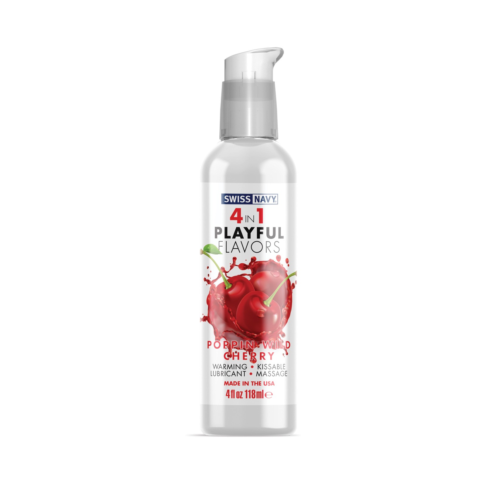 Swiss Navy 4 in 1 Playful Flavors Wild Cherry Swiss Navy 4 in 1 Playful Flavors Wild Cherry