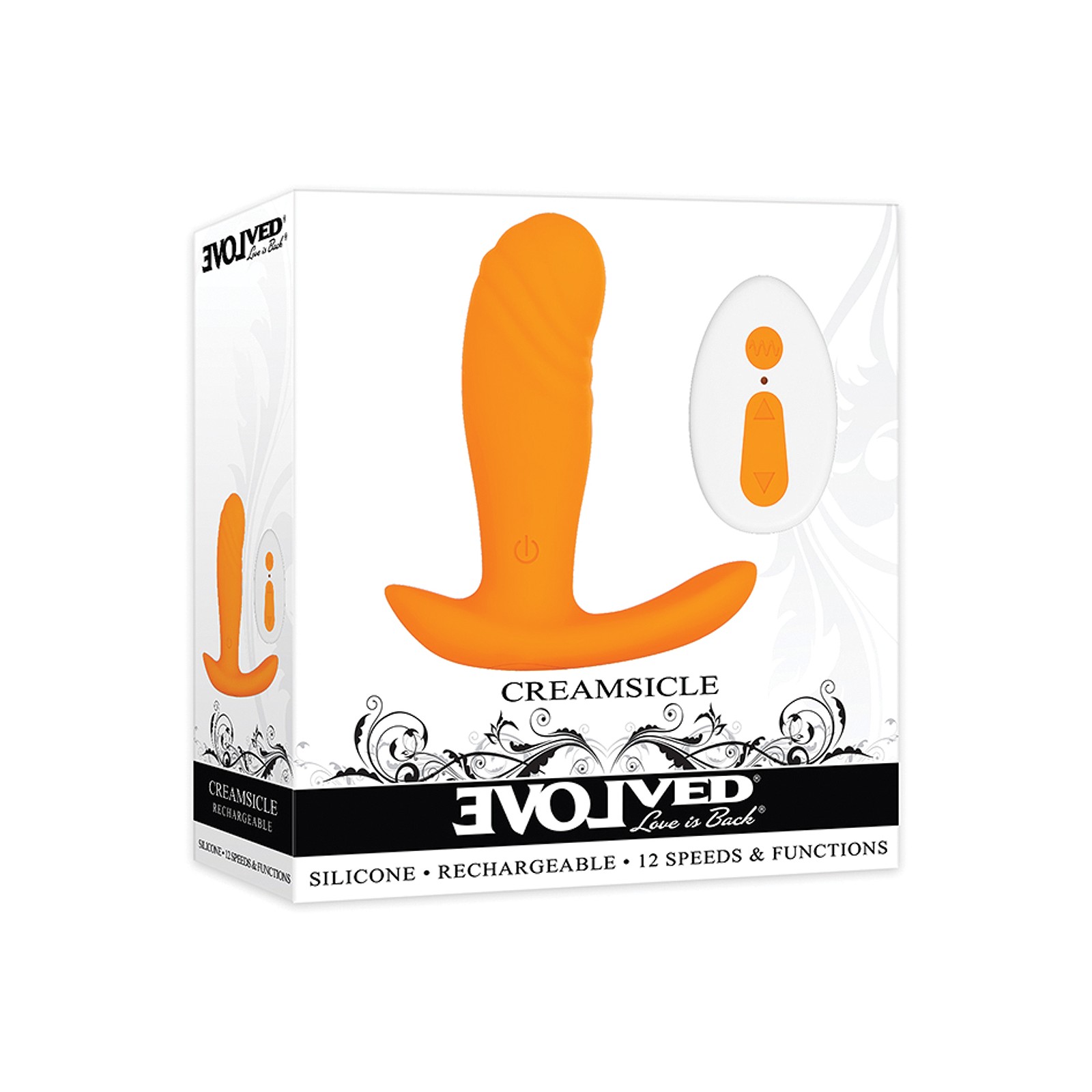 Evolved Creamsicle Vibrator - Orange Evolved Creamsicle Vibrator - Orange