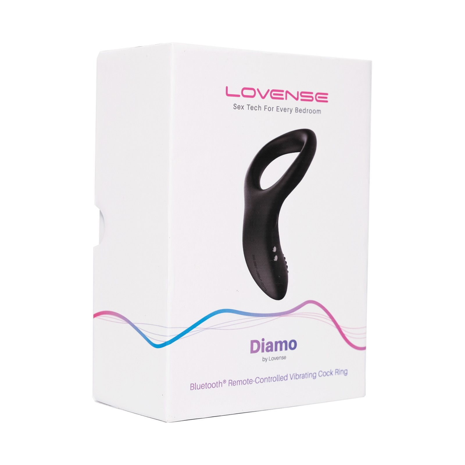 Lovense Diamo Cock Ring - Black Lovense Diamo Cock Ring - Black