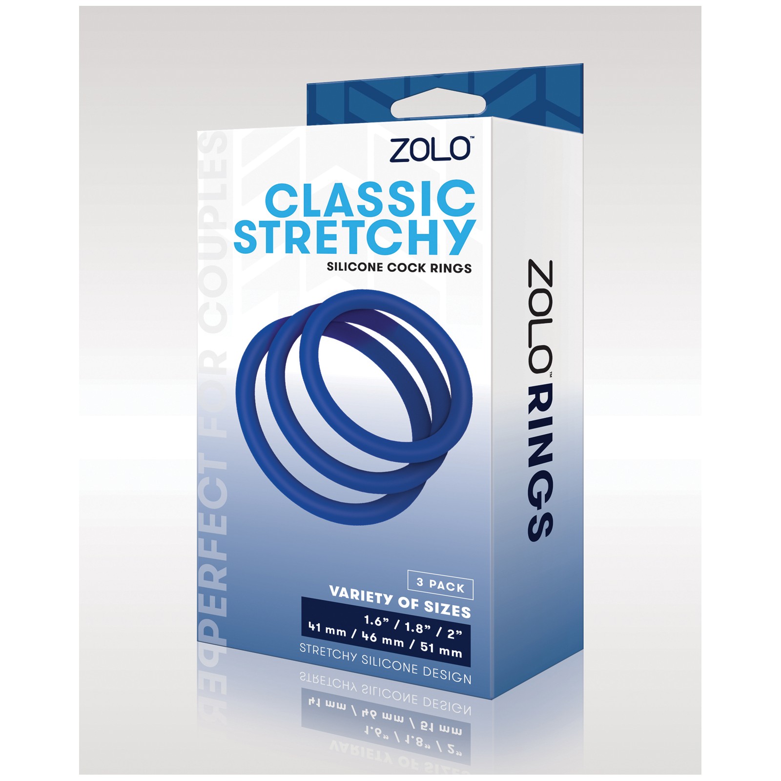 ZOLO Stretchy Silicone Cock Rings Set ZOLO Stretchy Silicone Cock Rings Set