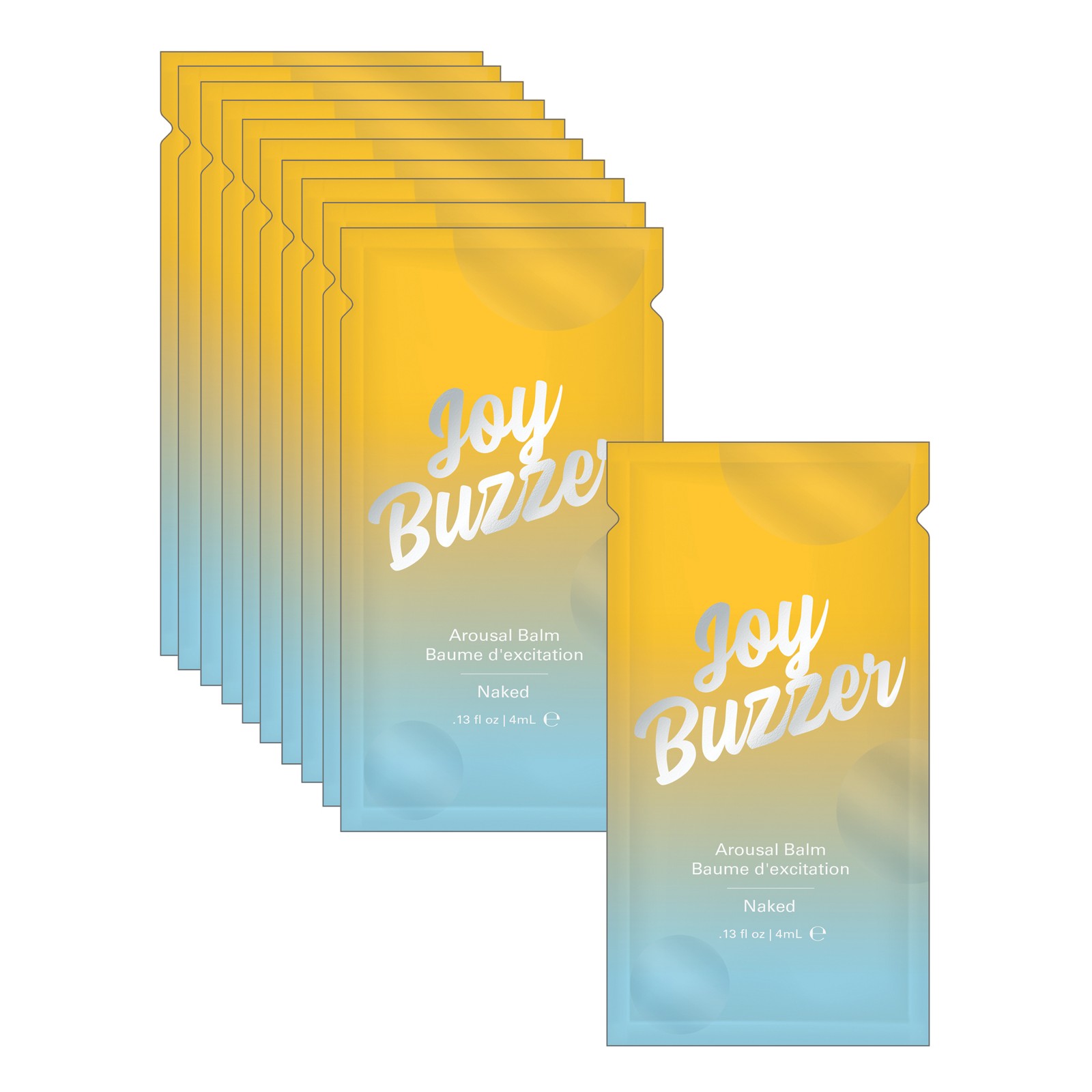 Joy Buzzer Naked Foil - Paquete de 24 Joy Buzzer Naked Foil - Paquete de 24