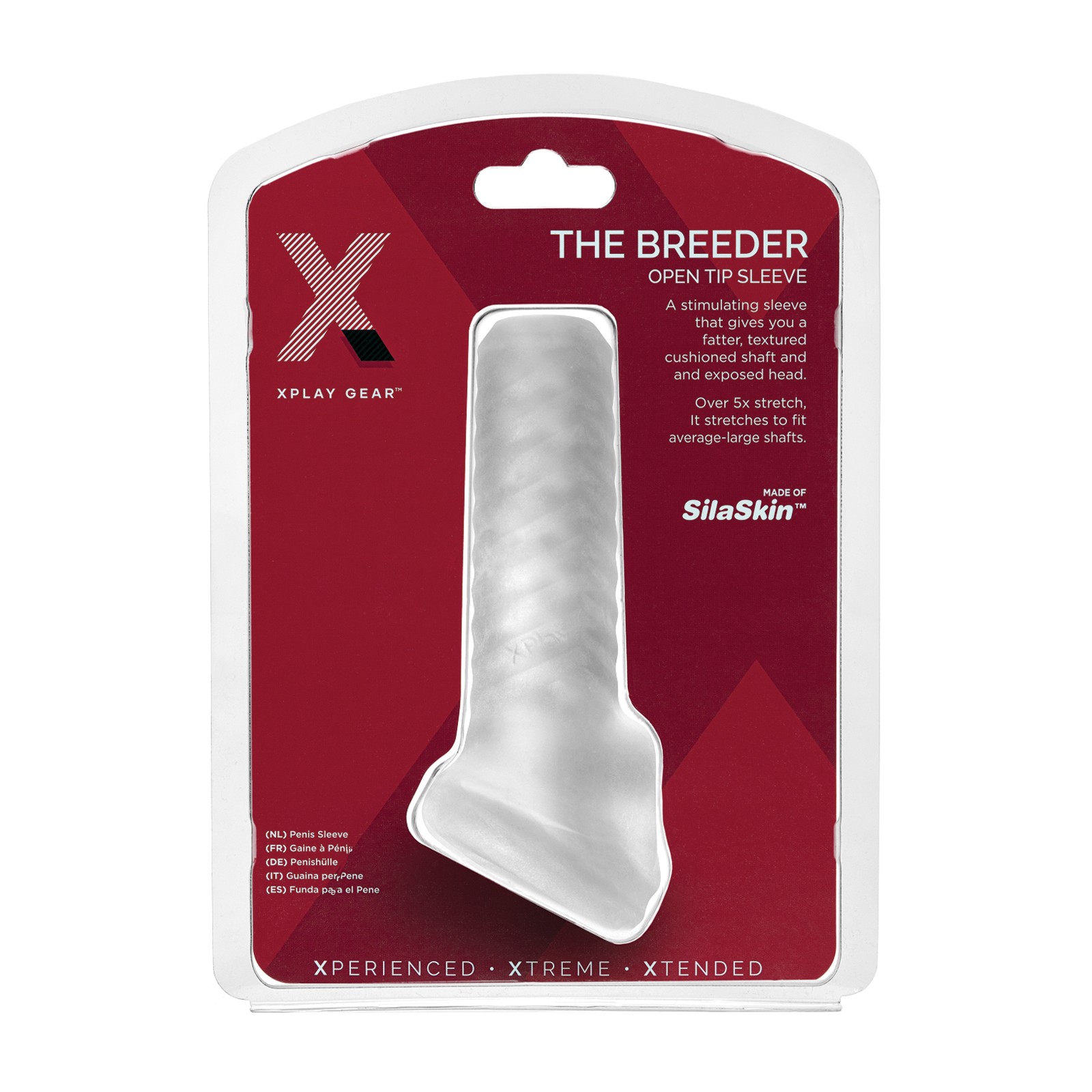 Sleeve Breeder de Xplay Gear - Placer Redefinido Sleeve Breeder de Xplay Gear - Placer Redefinido
