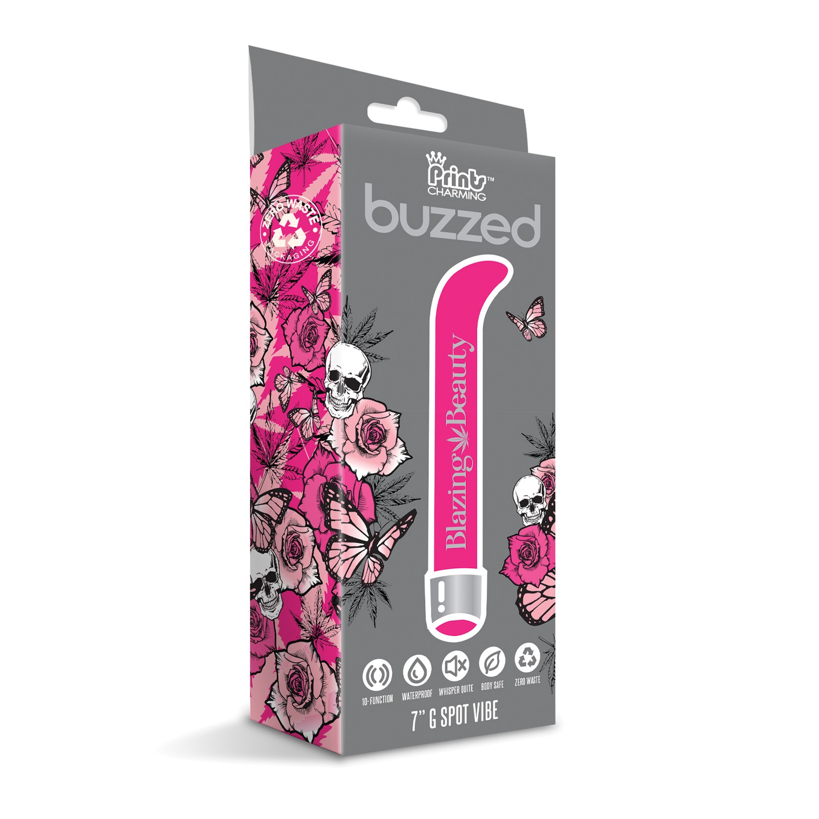 Buzzed G-Spot Vibrator - Blazing Beauty Pink Buzzed G-Spot Vibrator - Blazing Beauty Pink