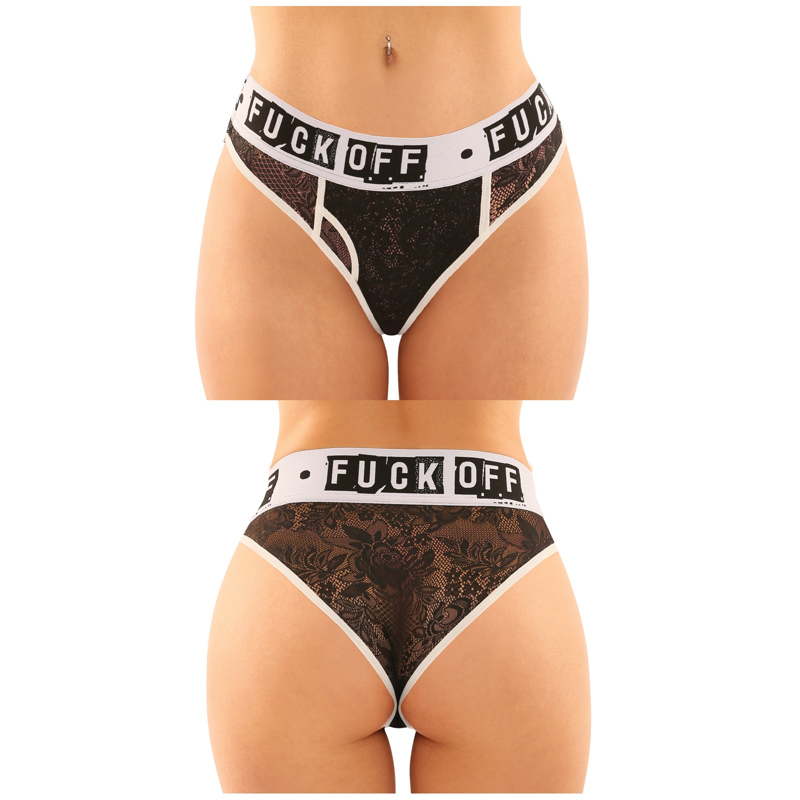 Vibes Buddy Fuck Off Lace Underwear Set Vibes Buddy Fuck Off Lace Underwear Set