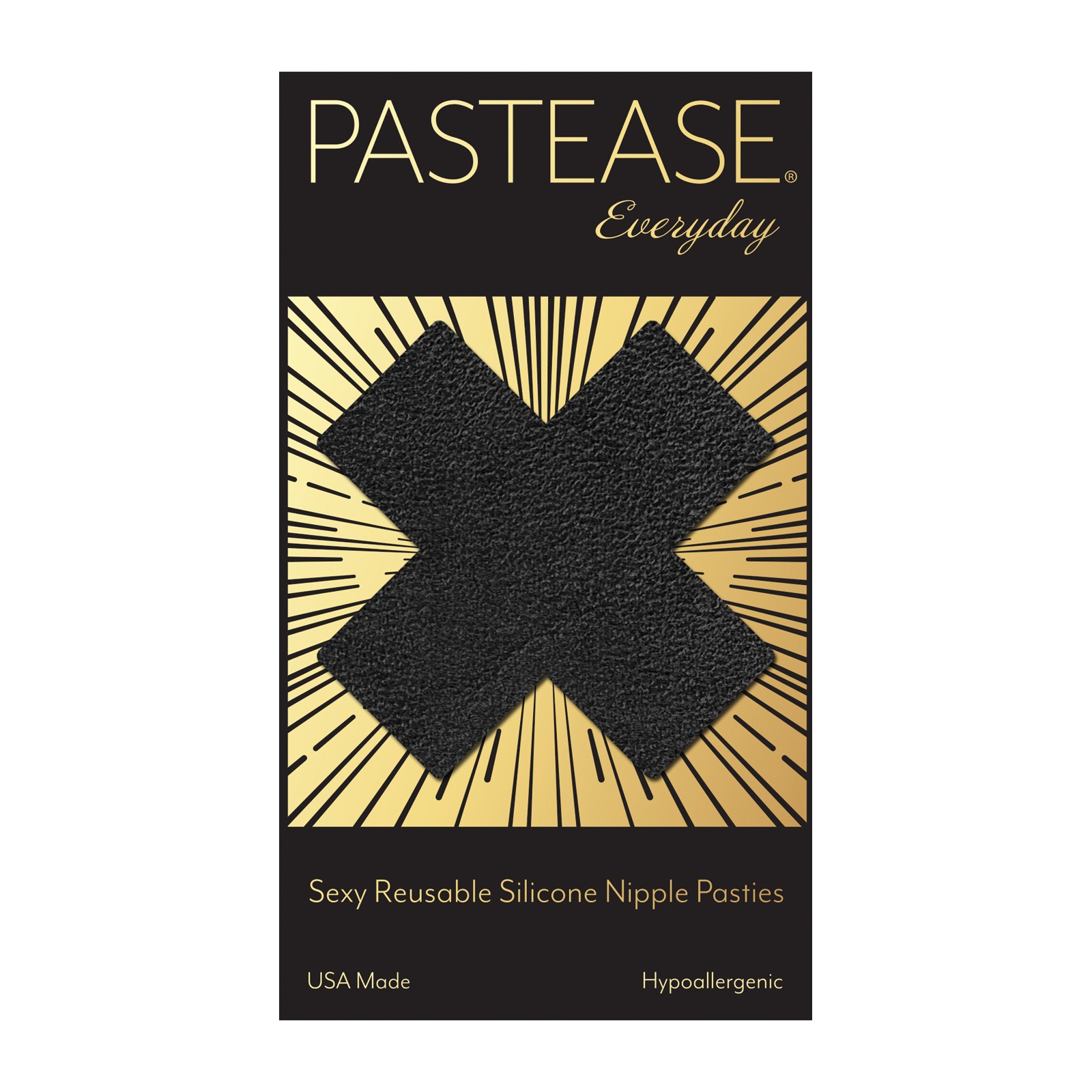 Pastease Reusable Liquid Cross Black - Sexy Accessories Pastease Reusable Liquid Cross Black - Sexy Accessories