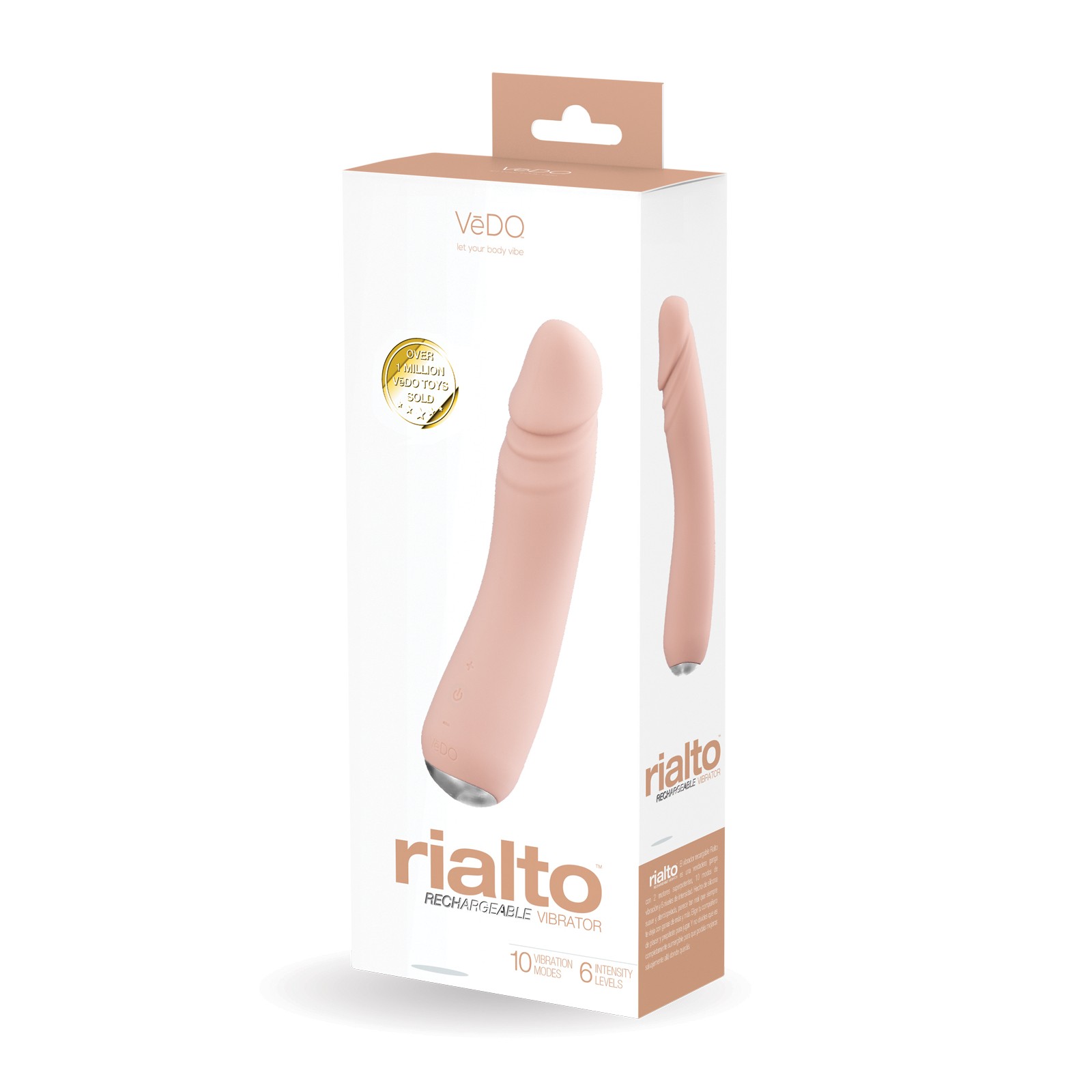 VeDO Rialto Rechargeable Vibe - Vanilla VeDO Rialto Rechargeable Vibe - Vanilla