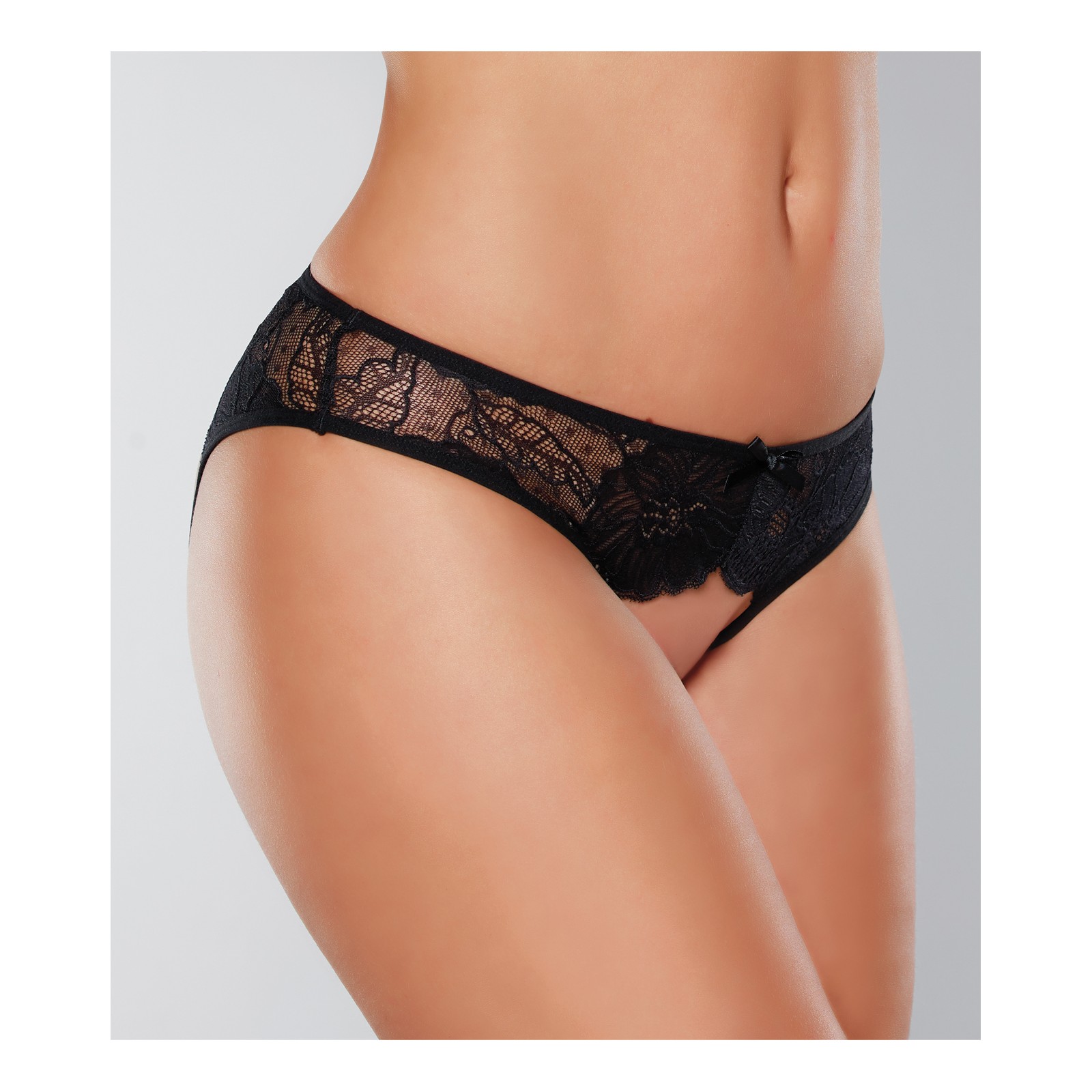 Panty Abierto de Malla y Encaje Adore Kiss Panty Abierto de Malla y Encaje Adore Kiss