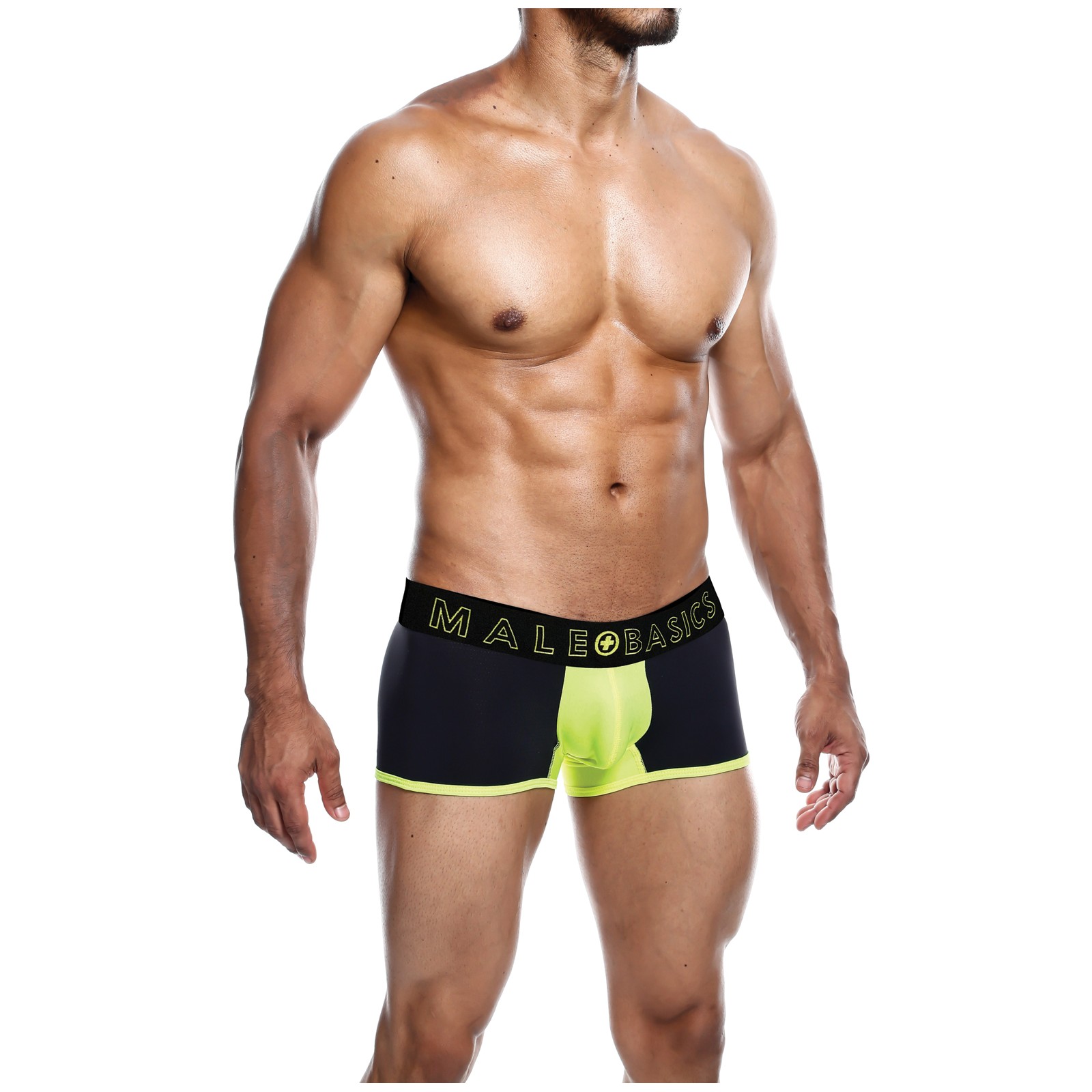 Male Basics Neon Trunk Yellow LG Male Basics Neon Trunk Yellow LG