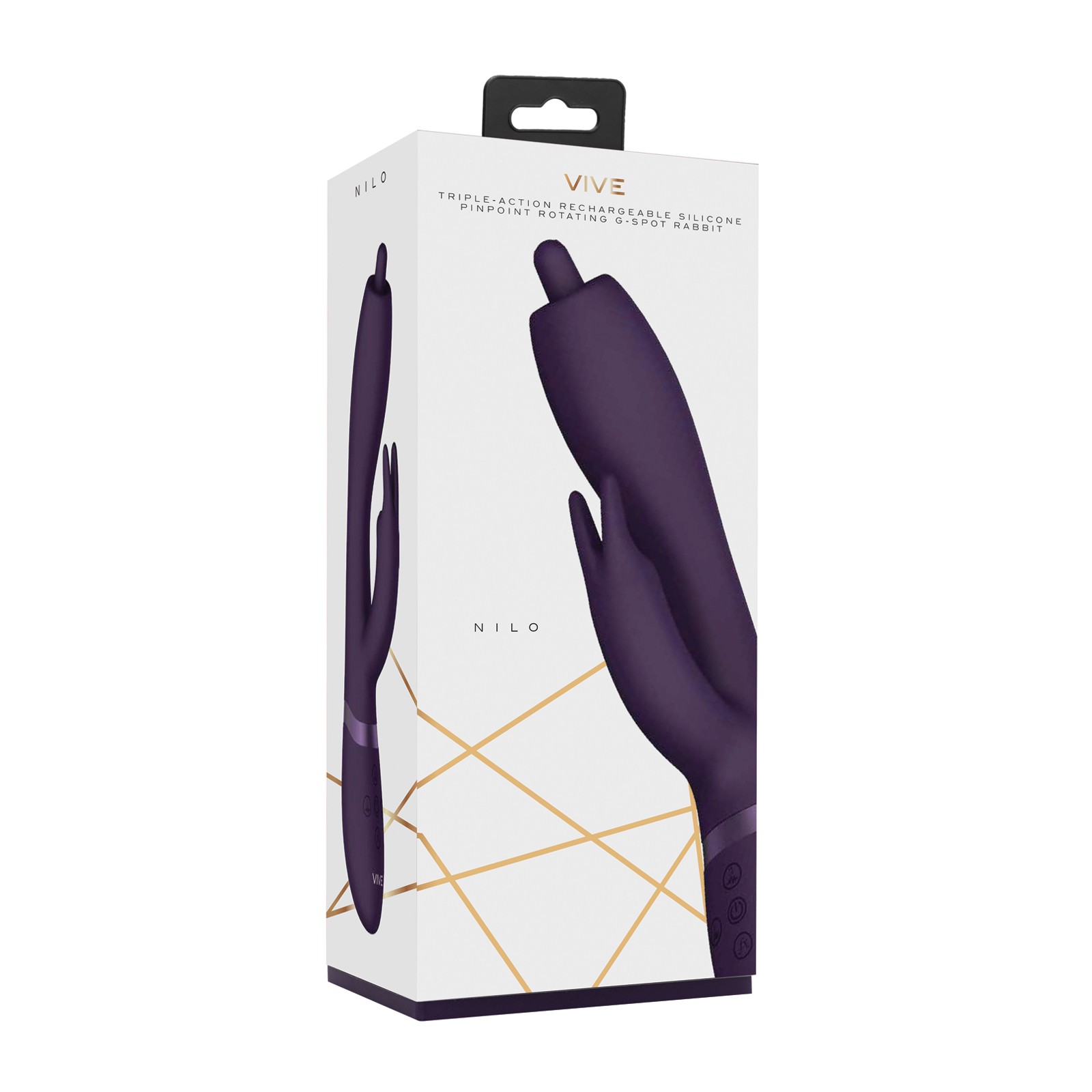 Conejito Rotatorio G-Spot Nilo de Shots Vive para Placer Máximo Conejito Rotatorio G-Spot Nilo de Shots Vive para Placer Máximo