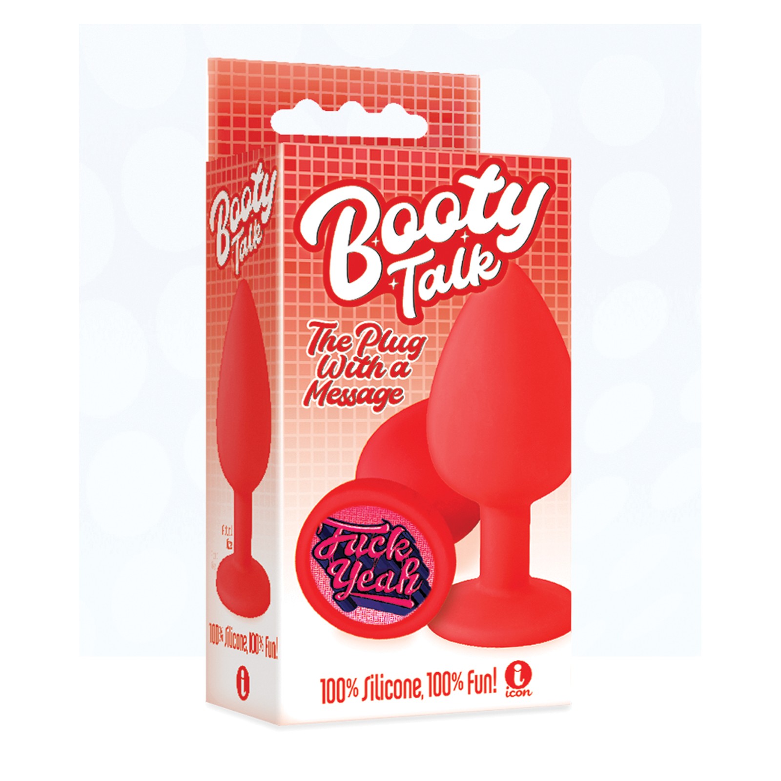 Plug de Atras Booty Talk - F*ck Yeah Rojo Plug de Atras Booty Talk - F*ck Yeah Rojo