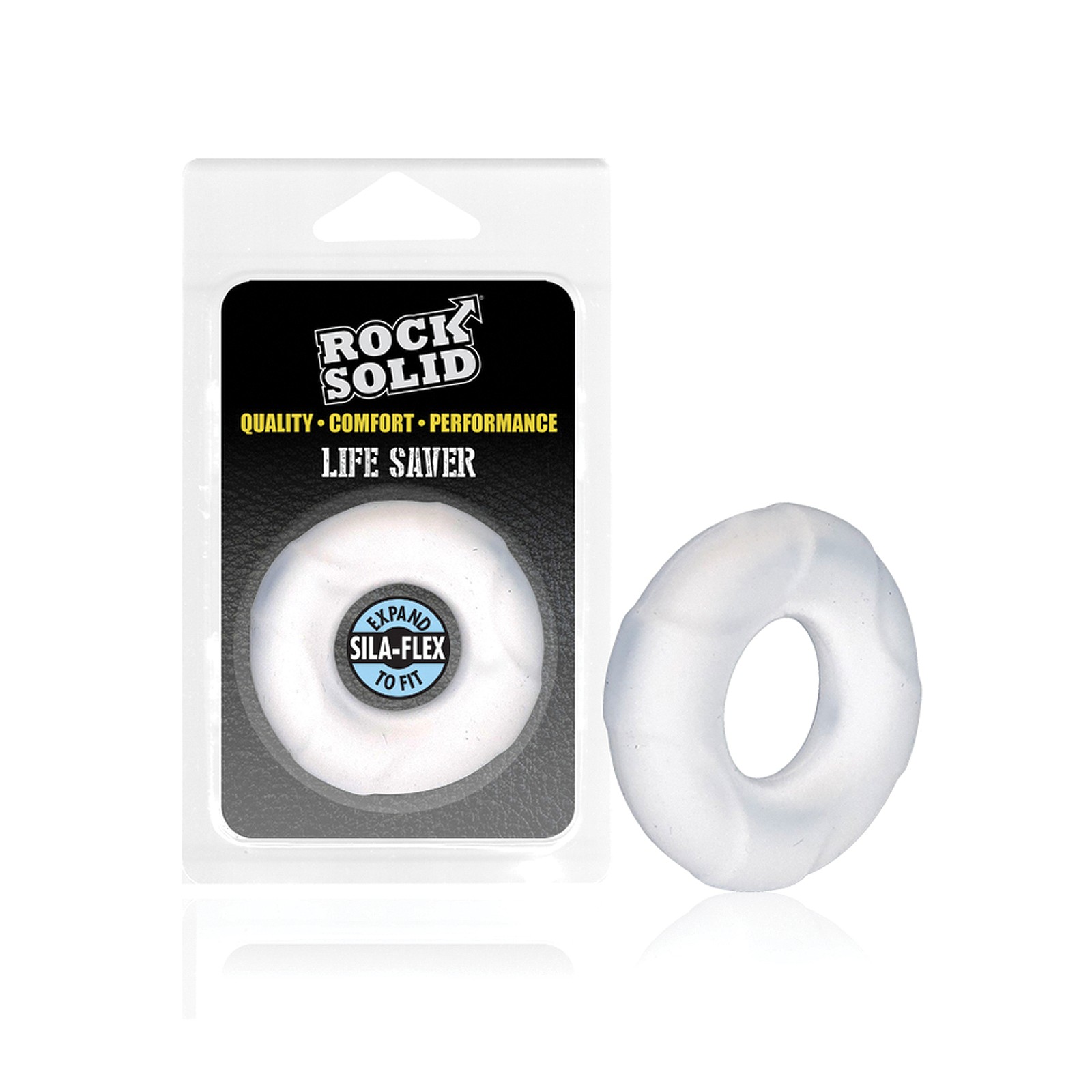 Rock Solid Lifesaver Ring Translucent Rock Solid Lifesaver Ring Translucent